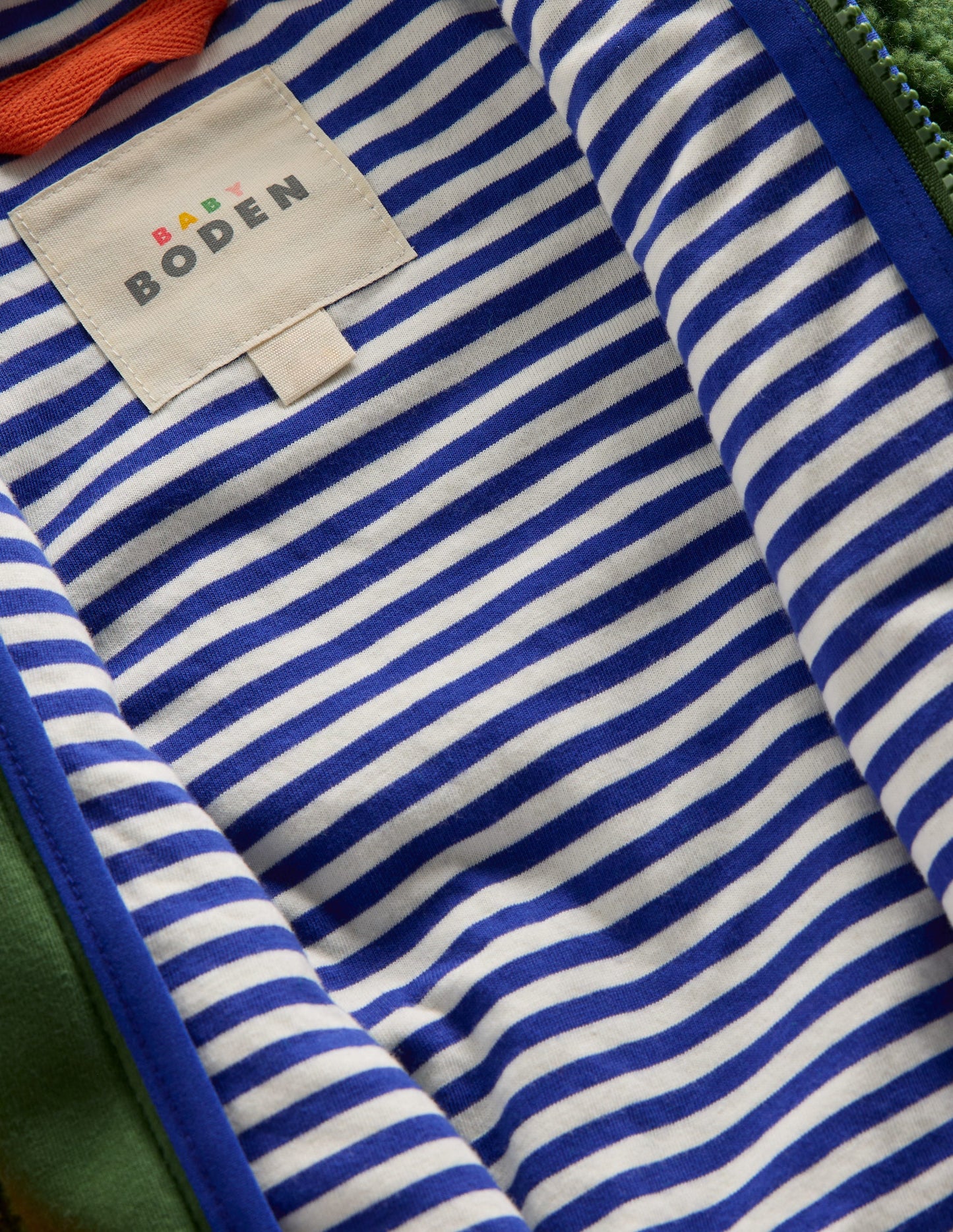 Teddyfell-Fleecejacke für Jungen-Brokkoligrün Frosch