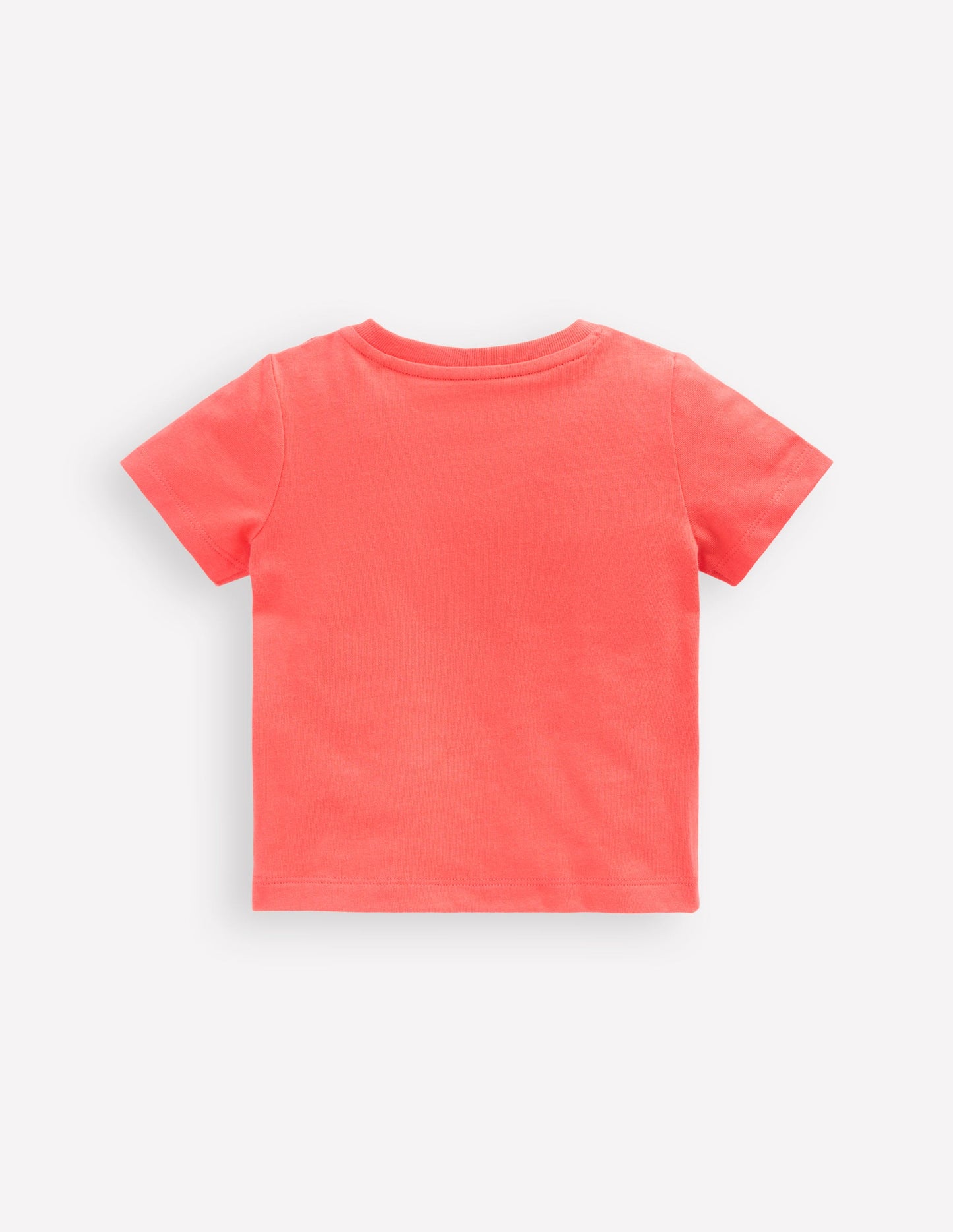 T-shirt à logo-Tigre corail chaud
