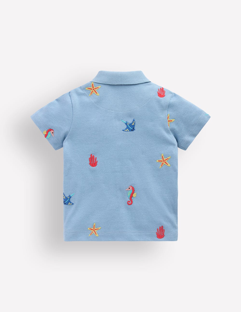 Polo brodé-Multi Spring Meadow