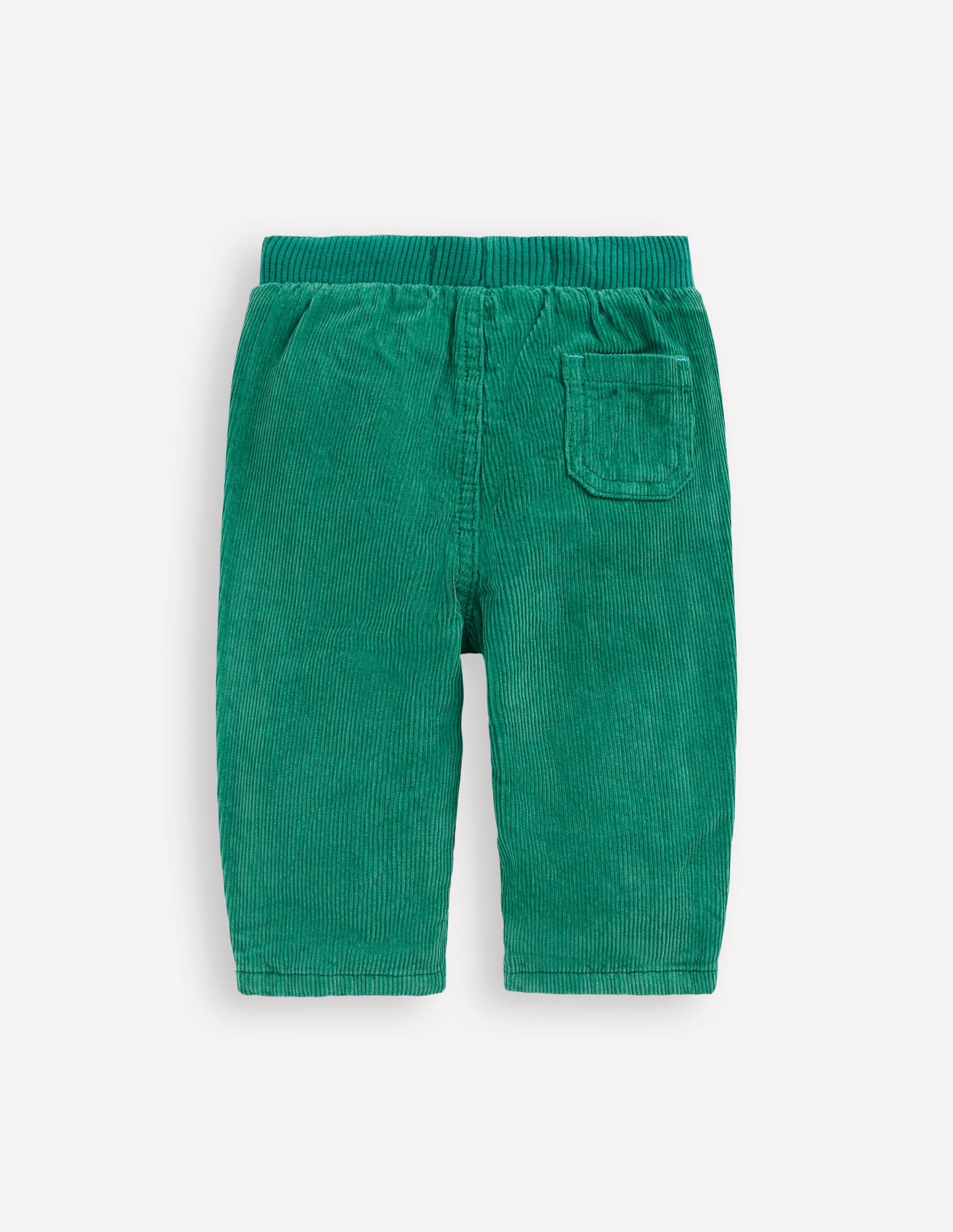 Kuschelige, gefütterte Hose-Juwelgrün