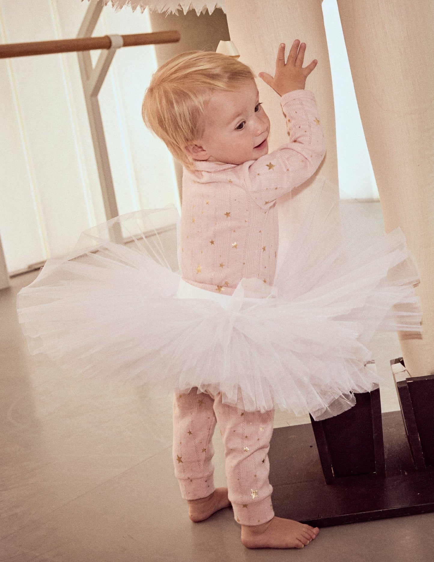 Pointelle-Bodys im 3er-Pack-Bunt Foliensterne