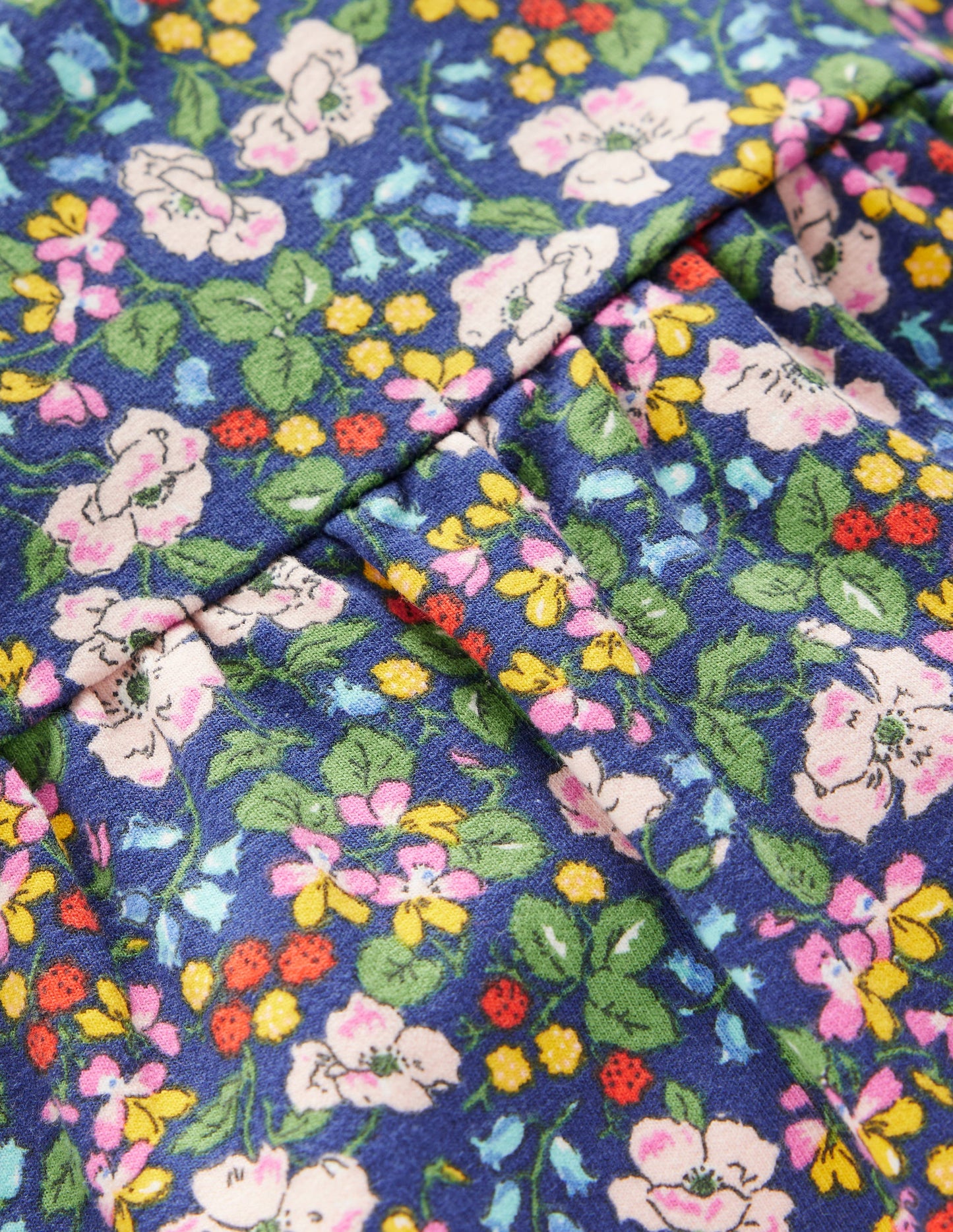 Sweatshirt-Kleid-Dämmerlicht Beere Blumenmuster