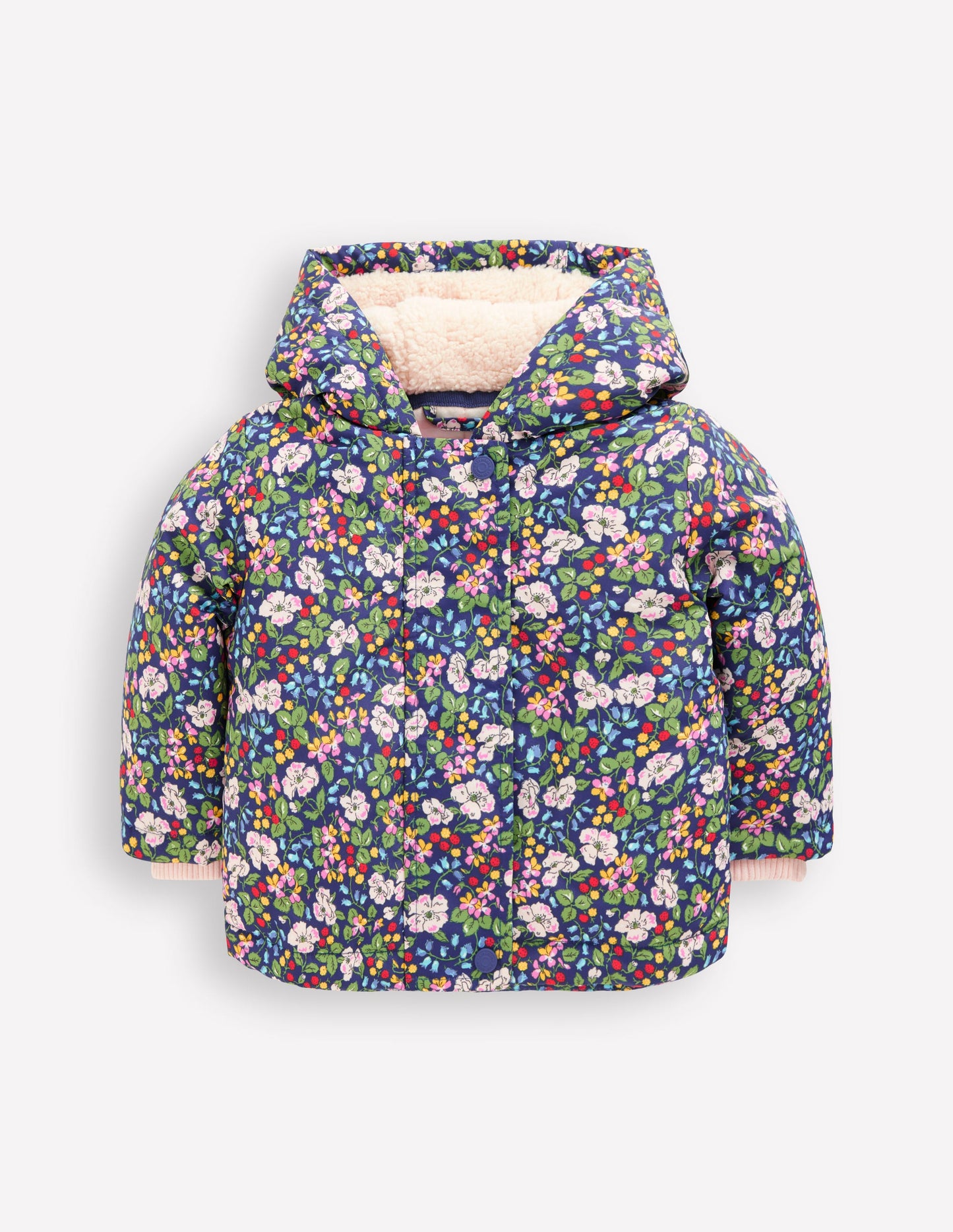 Manteau 3-en-1 fille-Motif floral baie crépuscule