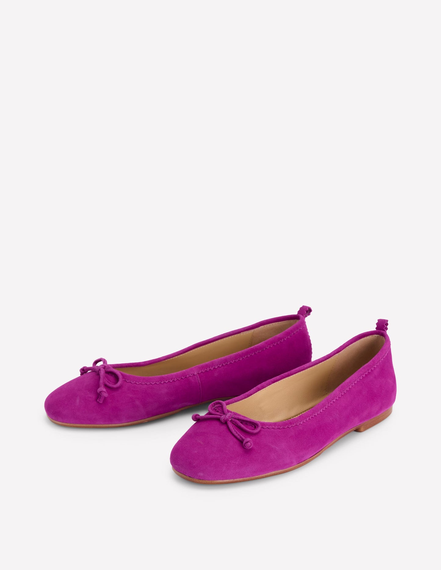 Kitty Ballerinas mit flexibler Sohle-Königliches Lila