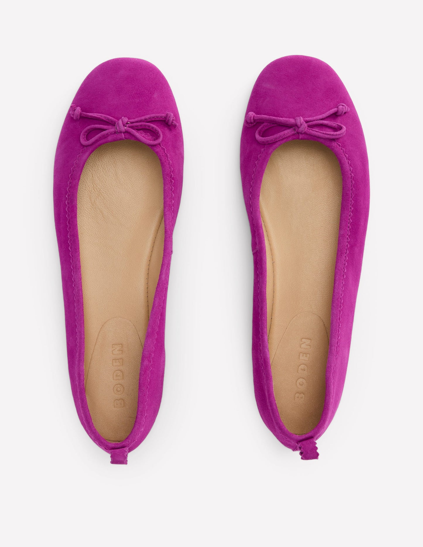 Kitty Ballerinas mit flexibler Sohle-Königliches Lila