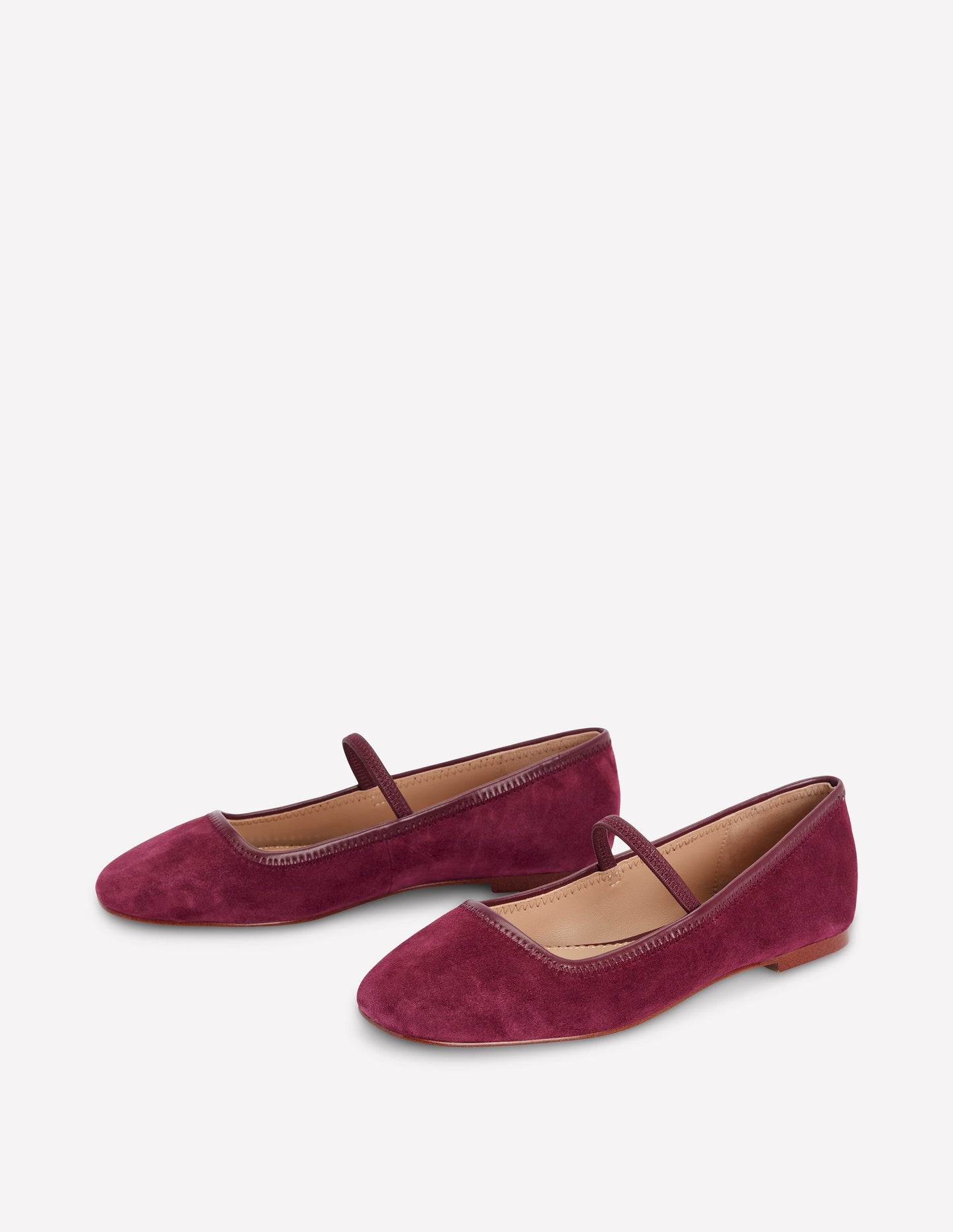 Thea Mary-Jane-Ballerinas-Oxblood