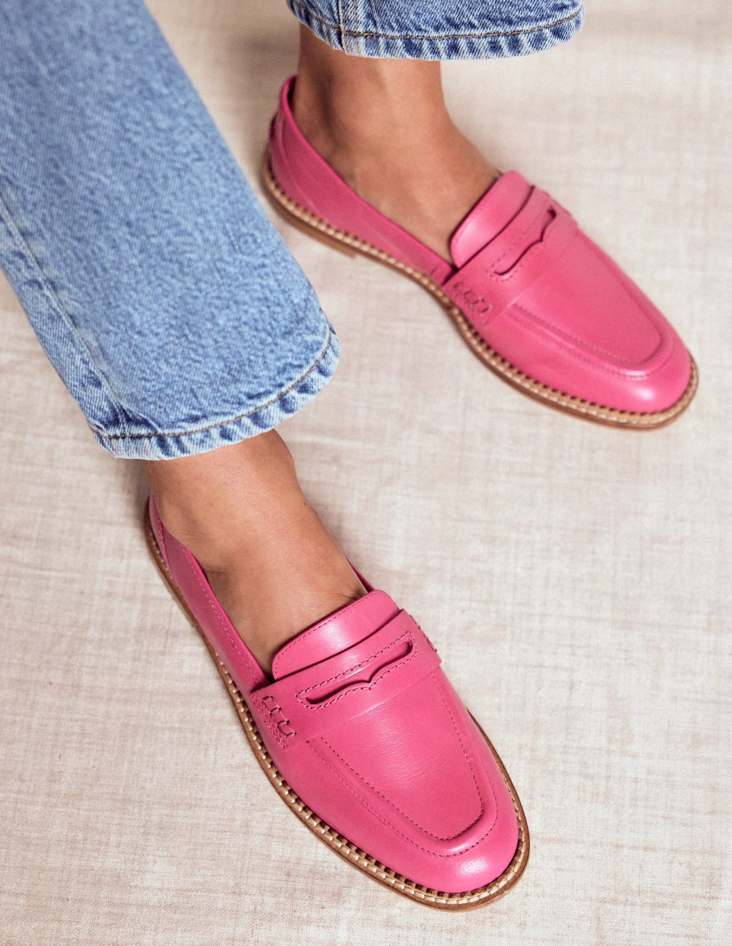 Nya Pennyloafer-ROSA