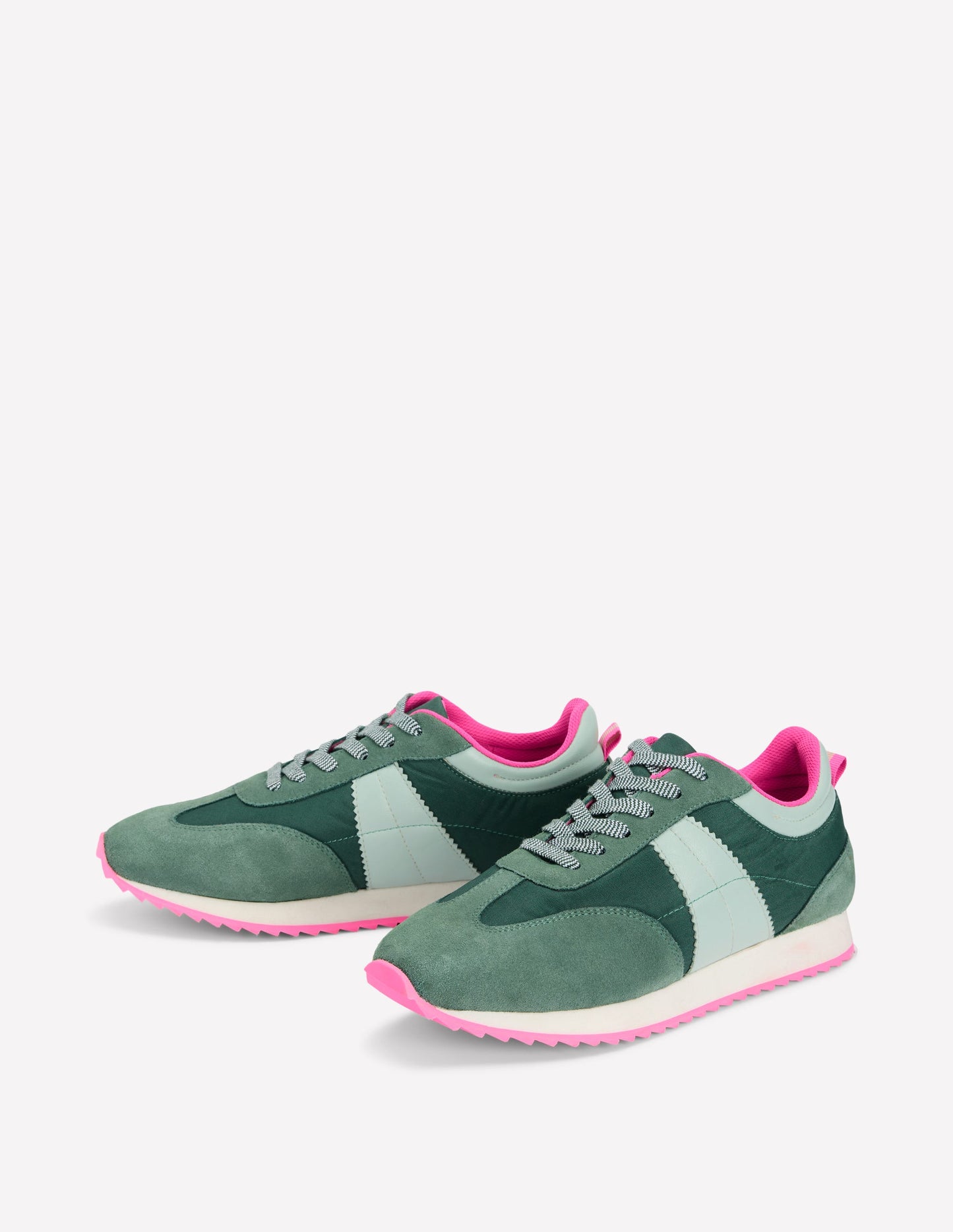Baskets de running rétro-VERT