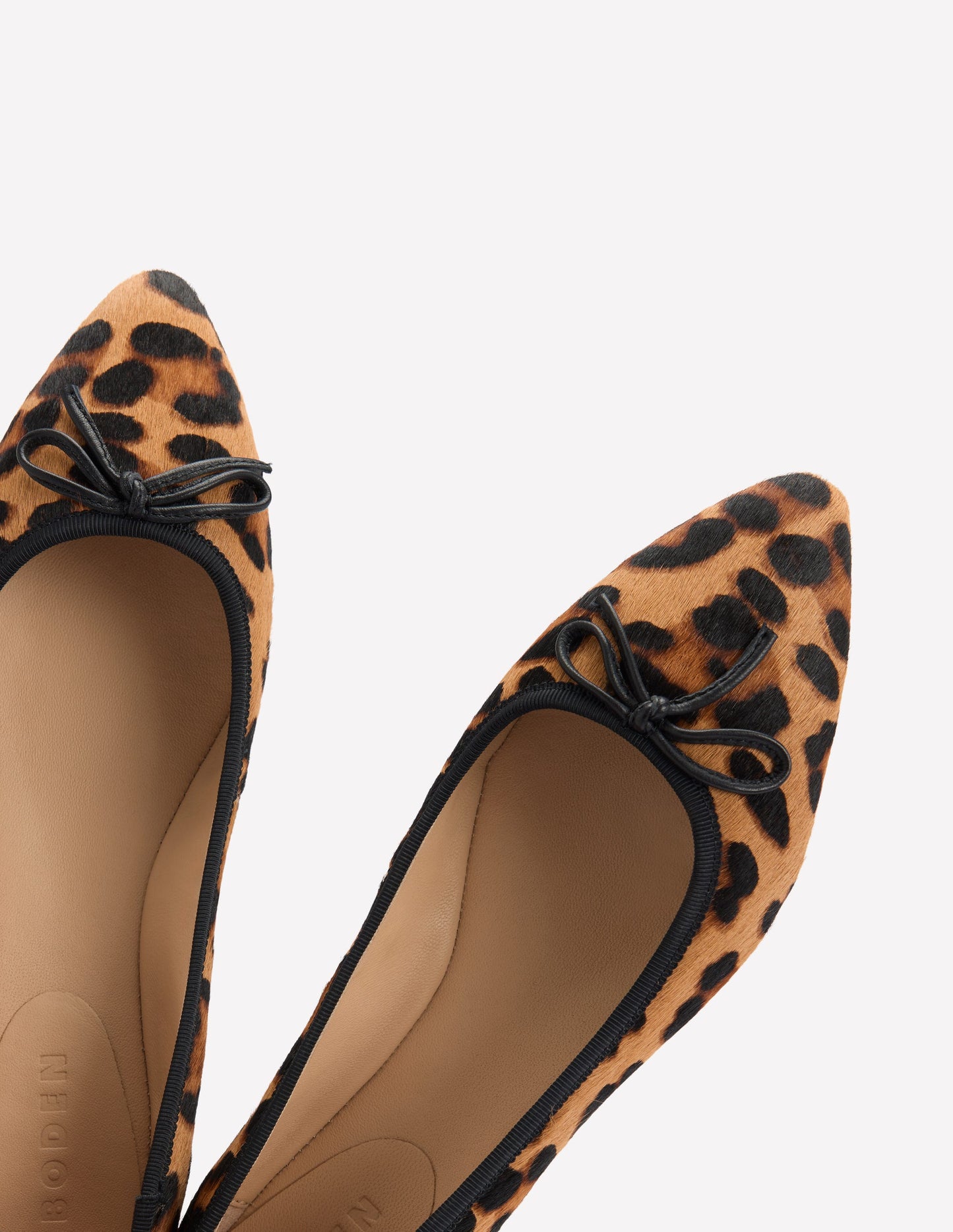 Mary Janes aus dehnbarem Material-Klassisches Leopardenmuster