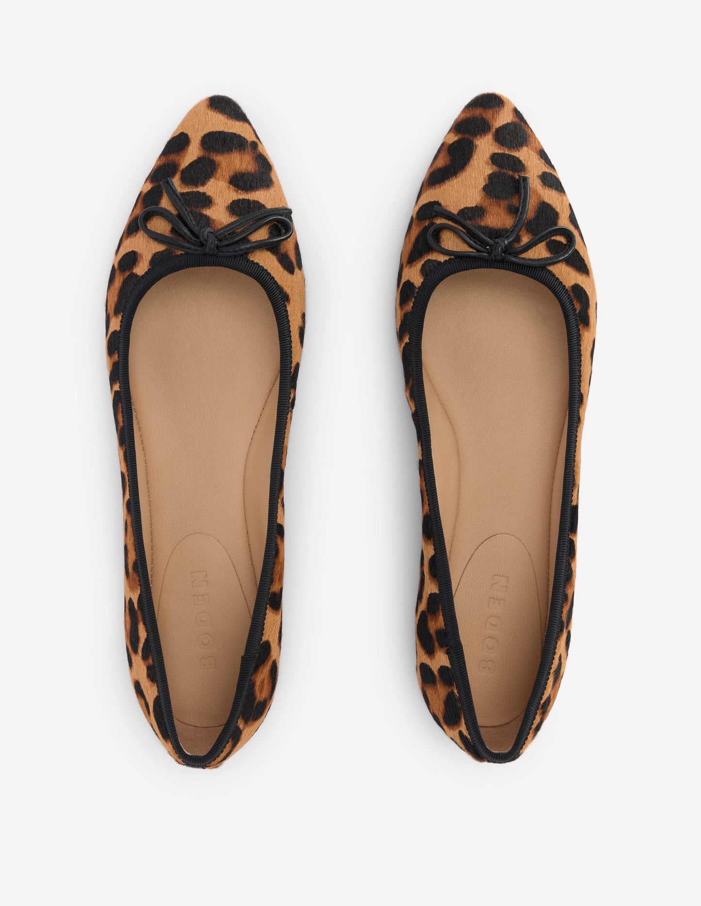 Mary Janes aus dehnbarem Material-Klassisches Leopardenmuster