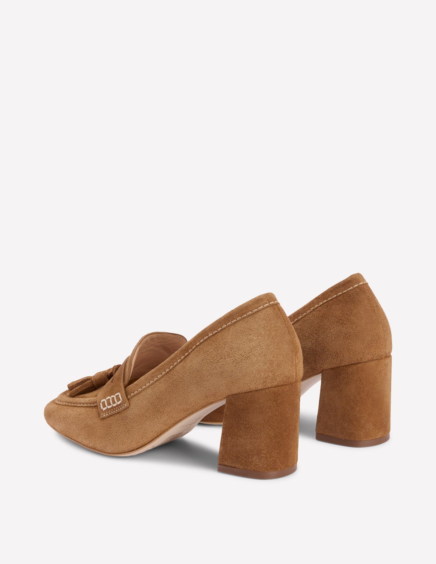 Sol Pennyloafer mit Blockabsatz-Hellbraun