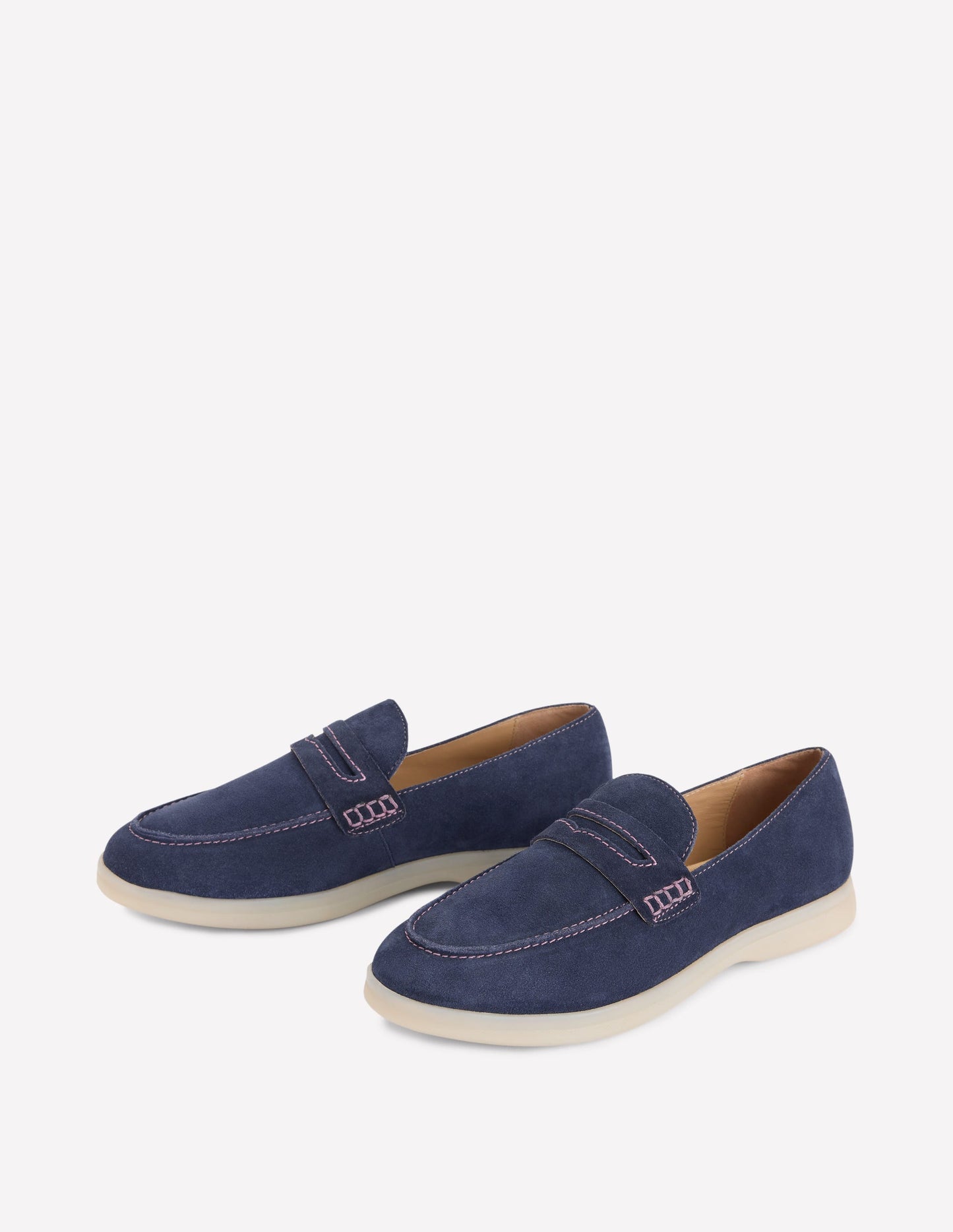 Leichte, weiche Loafer-Marineblau