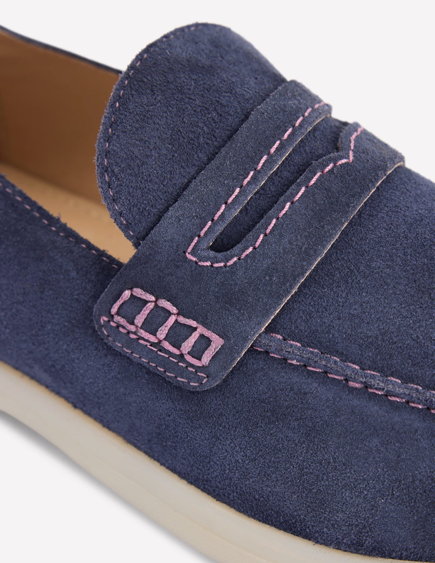 Leichte, weiche Loafer-Marineblau
