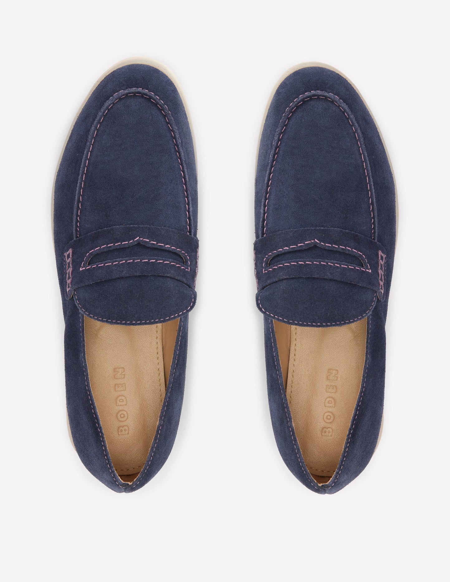 Leichte, weiche Loafer-Marineblau