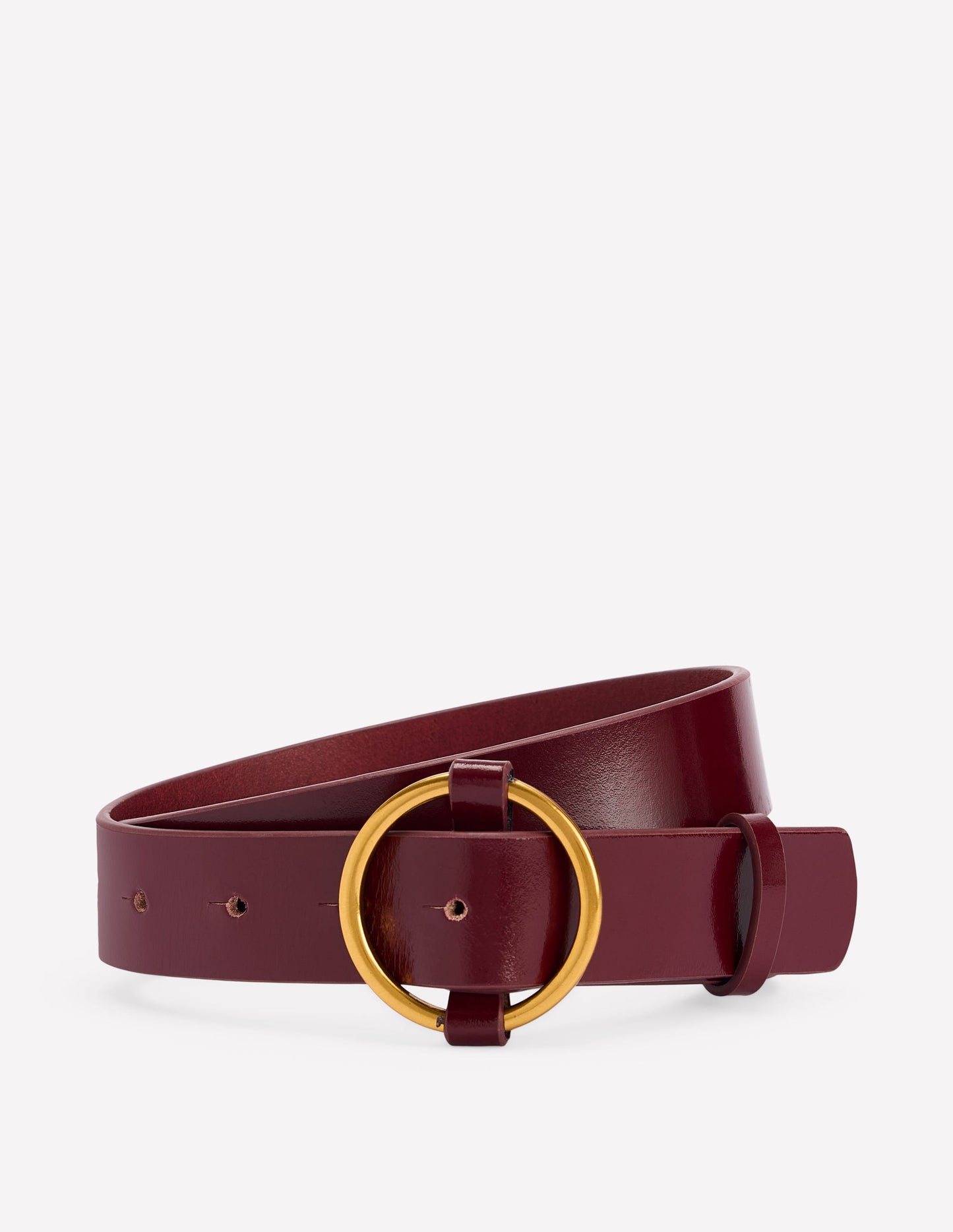 Klassischer Gürtel-Oxblood