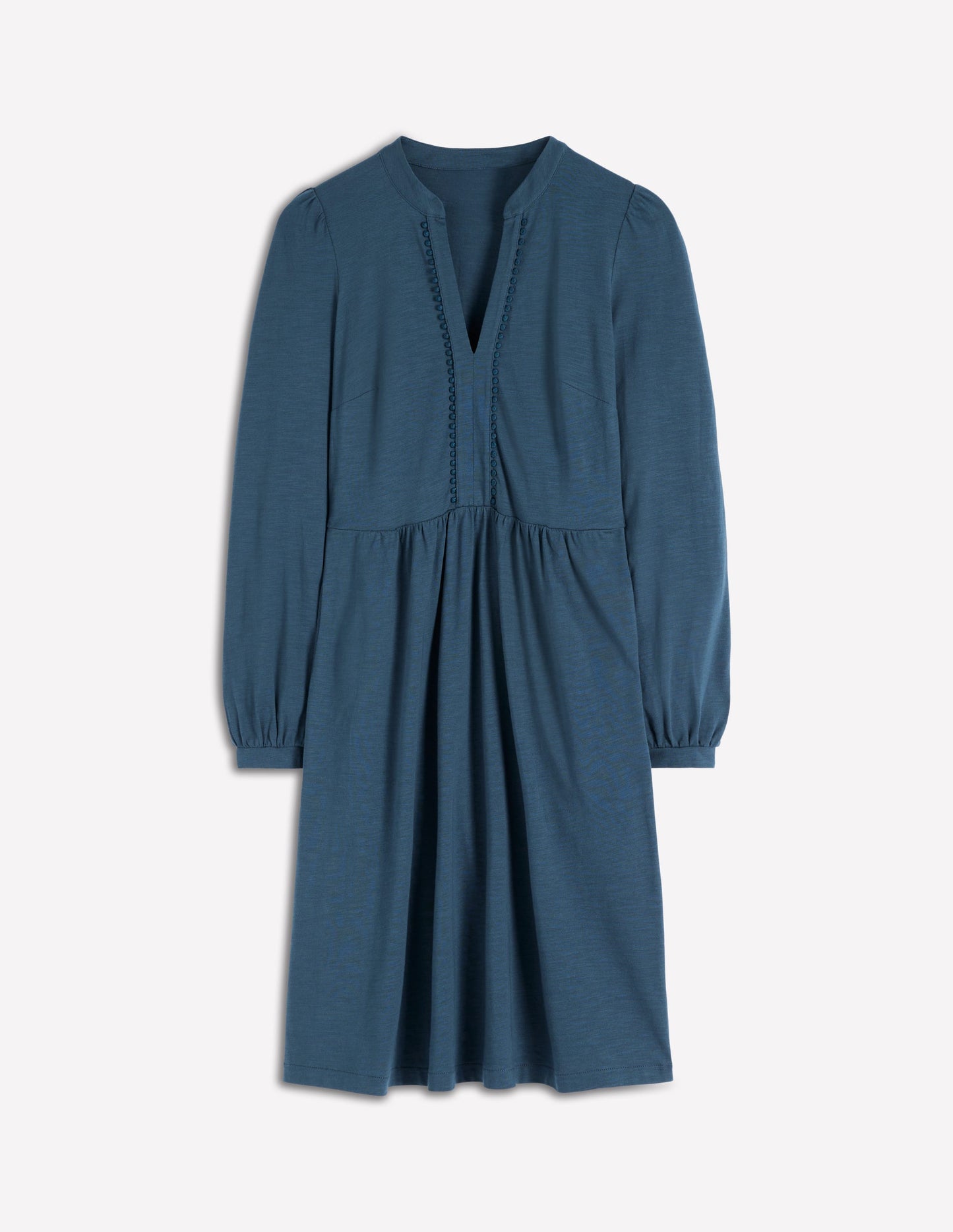 Naomi Relaxed Jersey Dress-Midnight Ocean