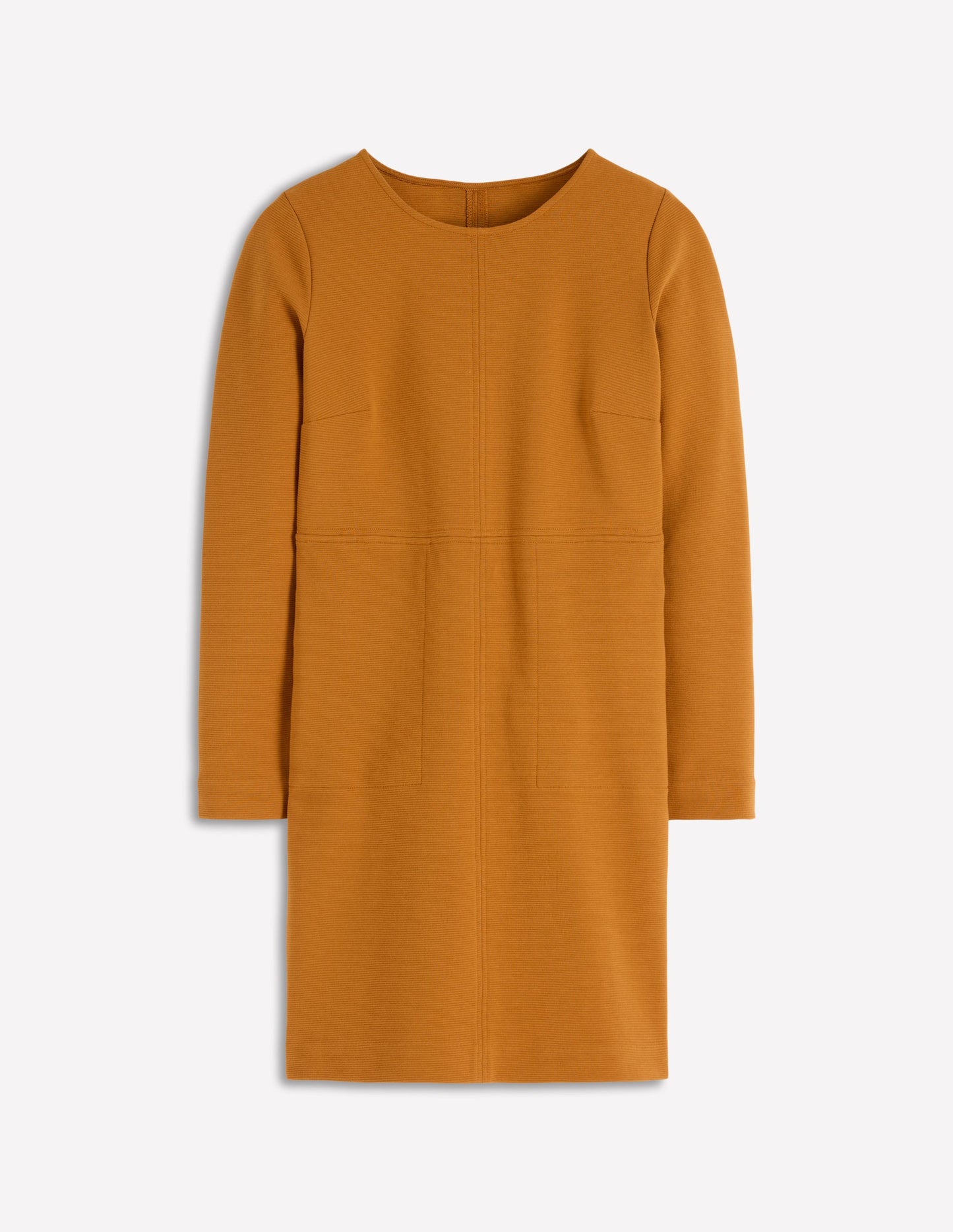 Robe Cornelia en ottoman-Marron caramel
