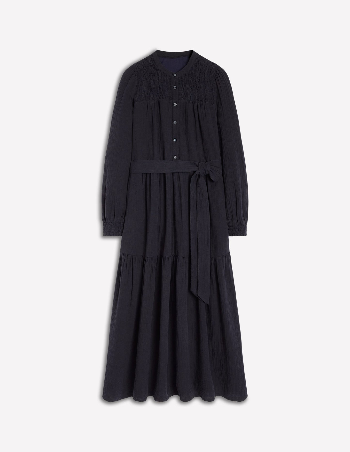Cecily Doppeltuch-Midikleid-Mitternachtsblau
