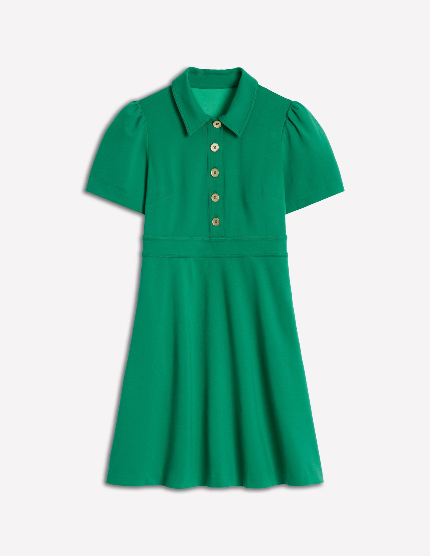 Nicolette Ponte-Hemdblusenkleid-Bär Gras