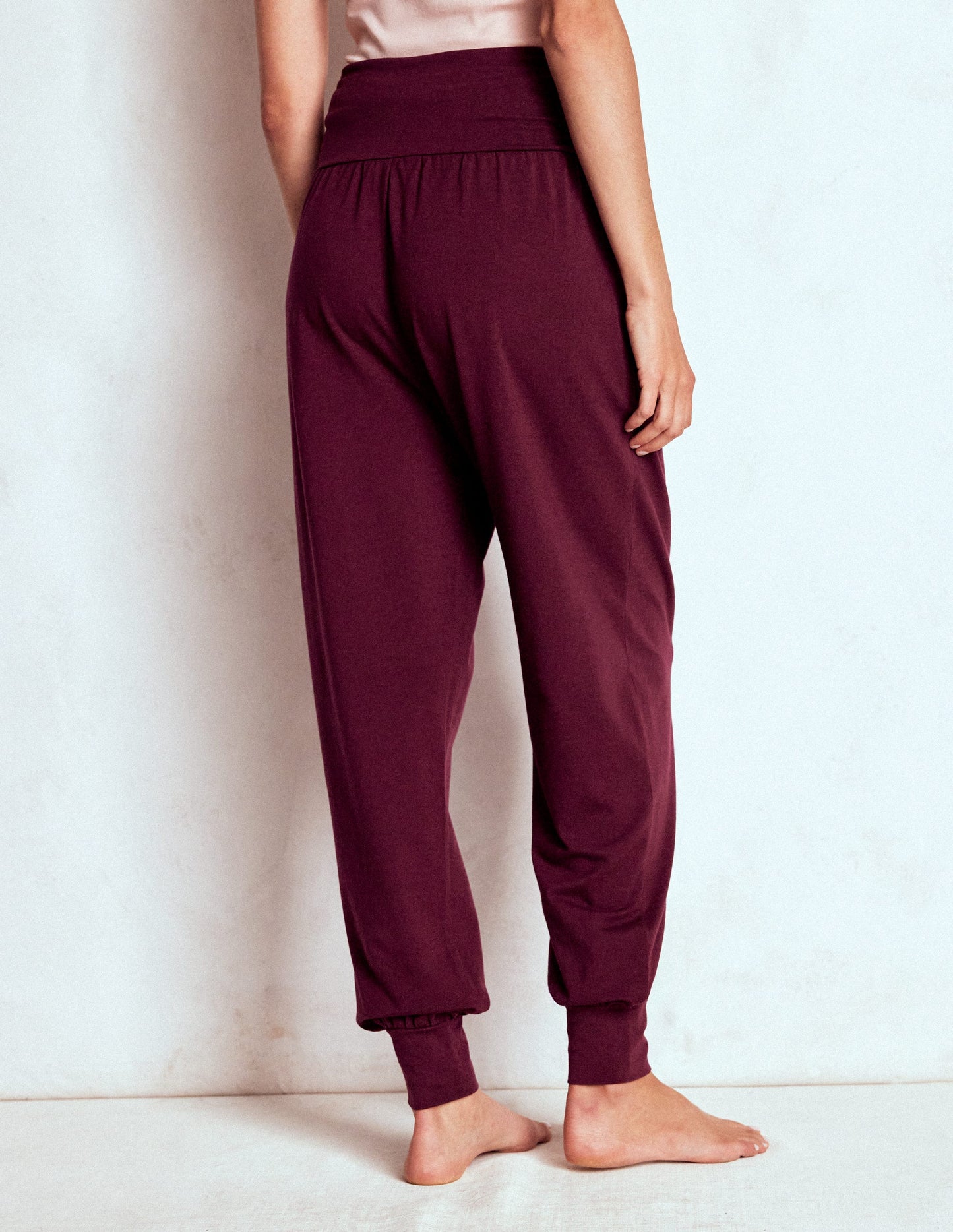 Hareem Jersey-Jogginghose-Dunkelviolett