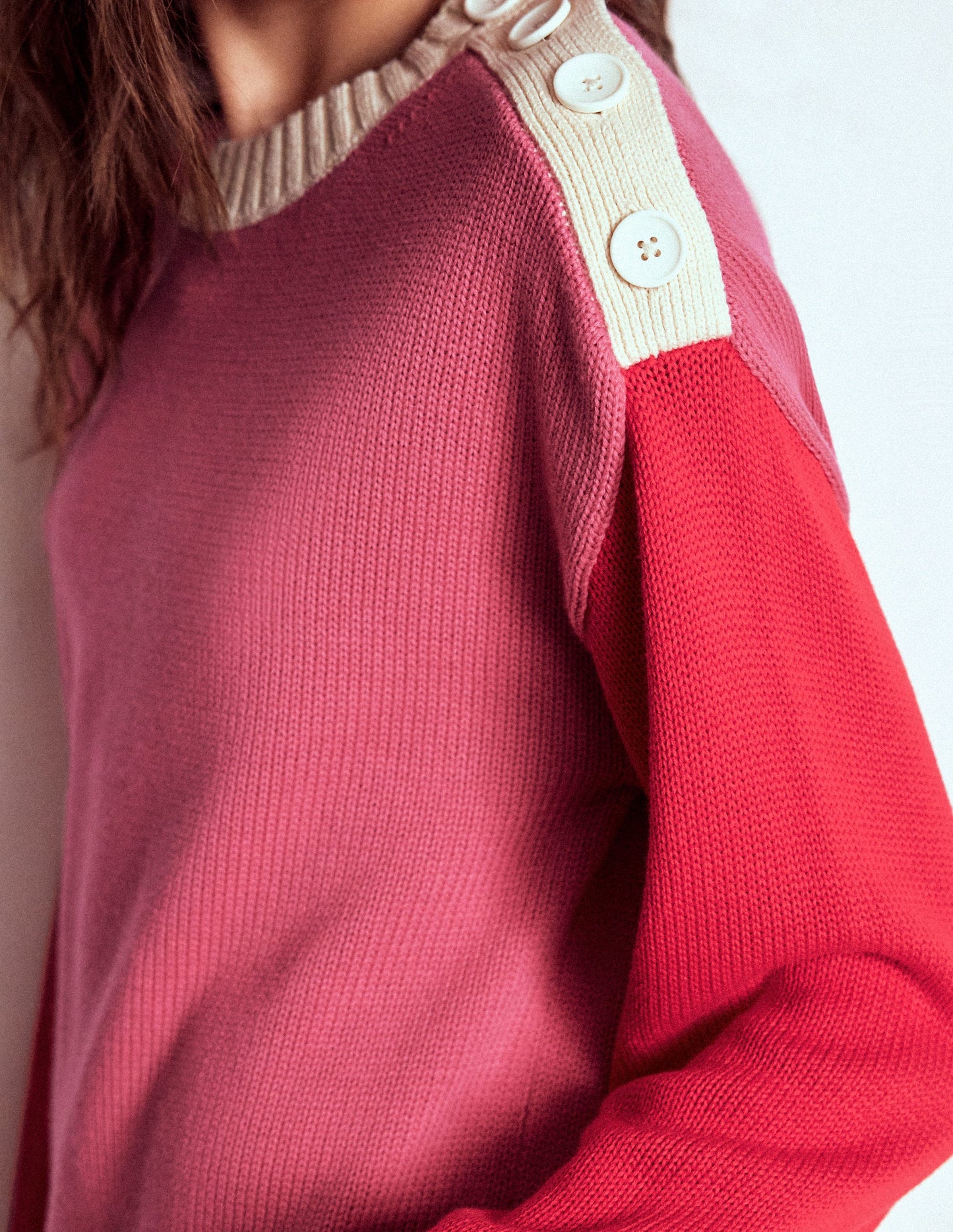 Pull Jemma en coton épais-Animals/Stripe