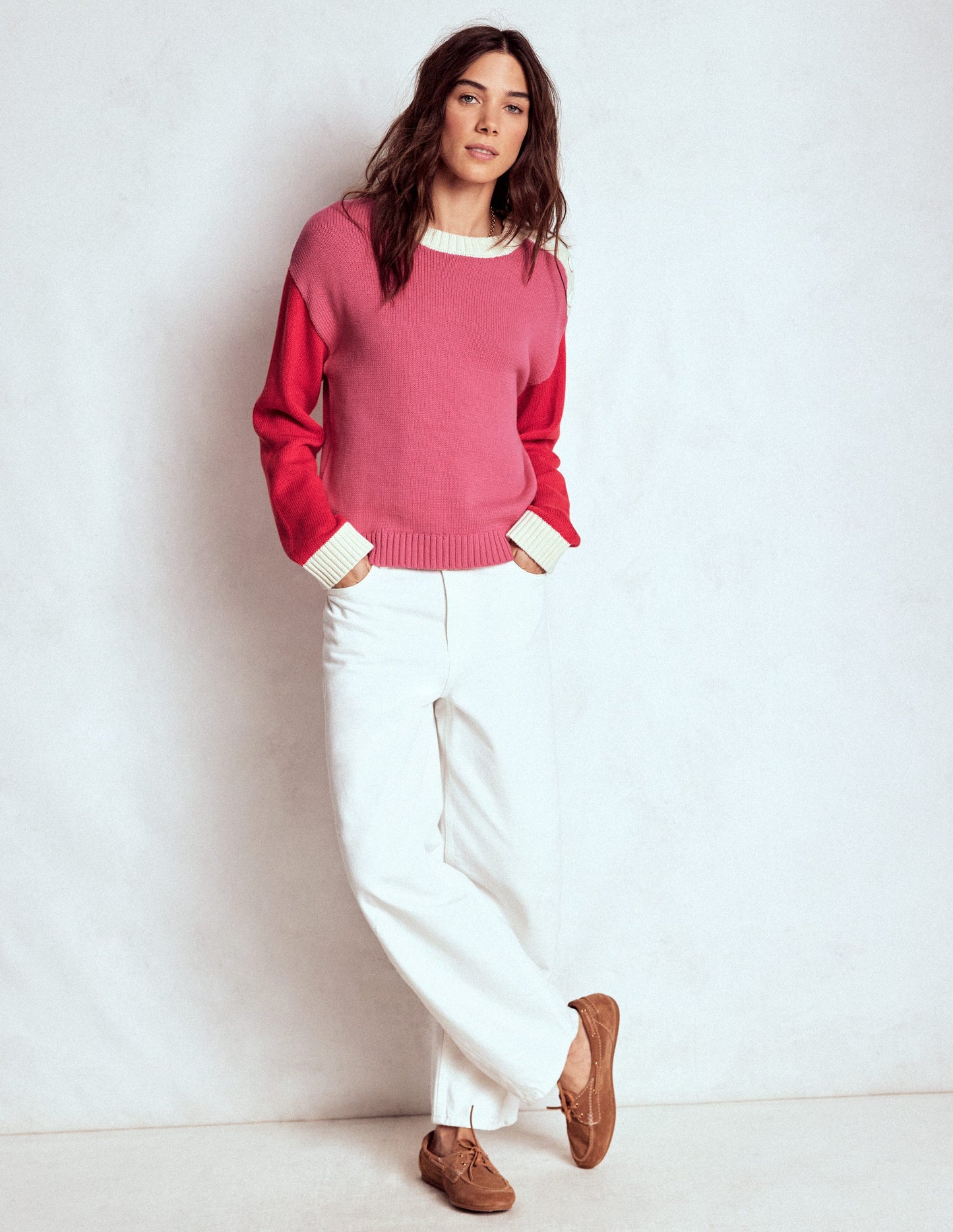 Pull Jemma en coton épais-Animals/Stripe