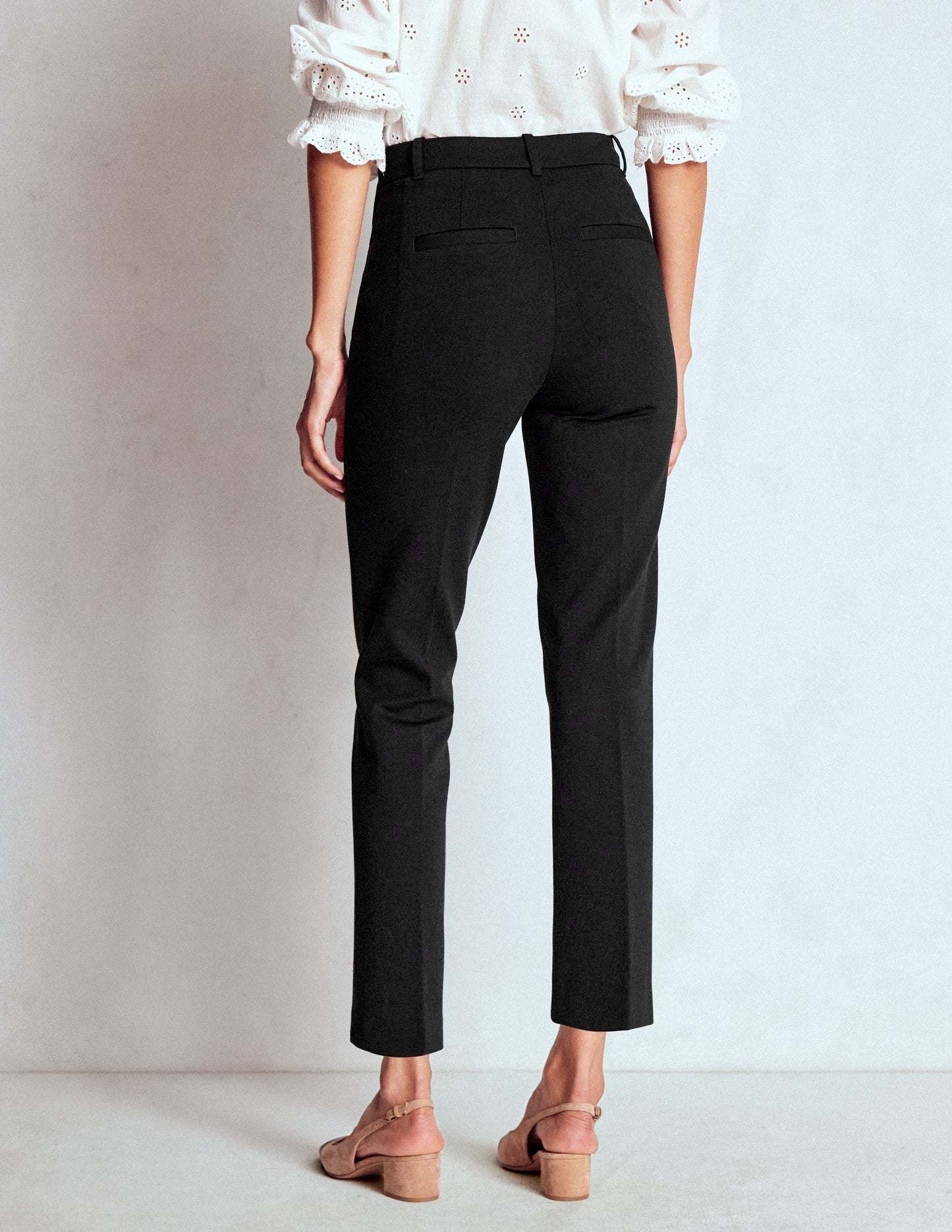 Highgate Ponte-Hose-Schwarz