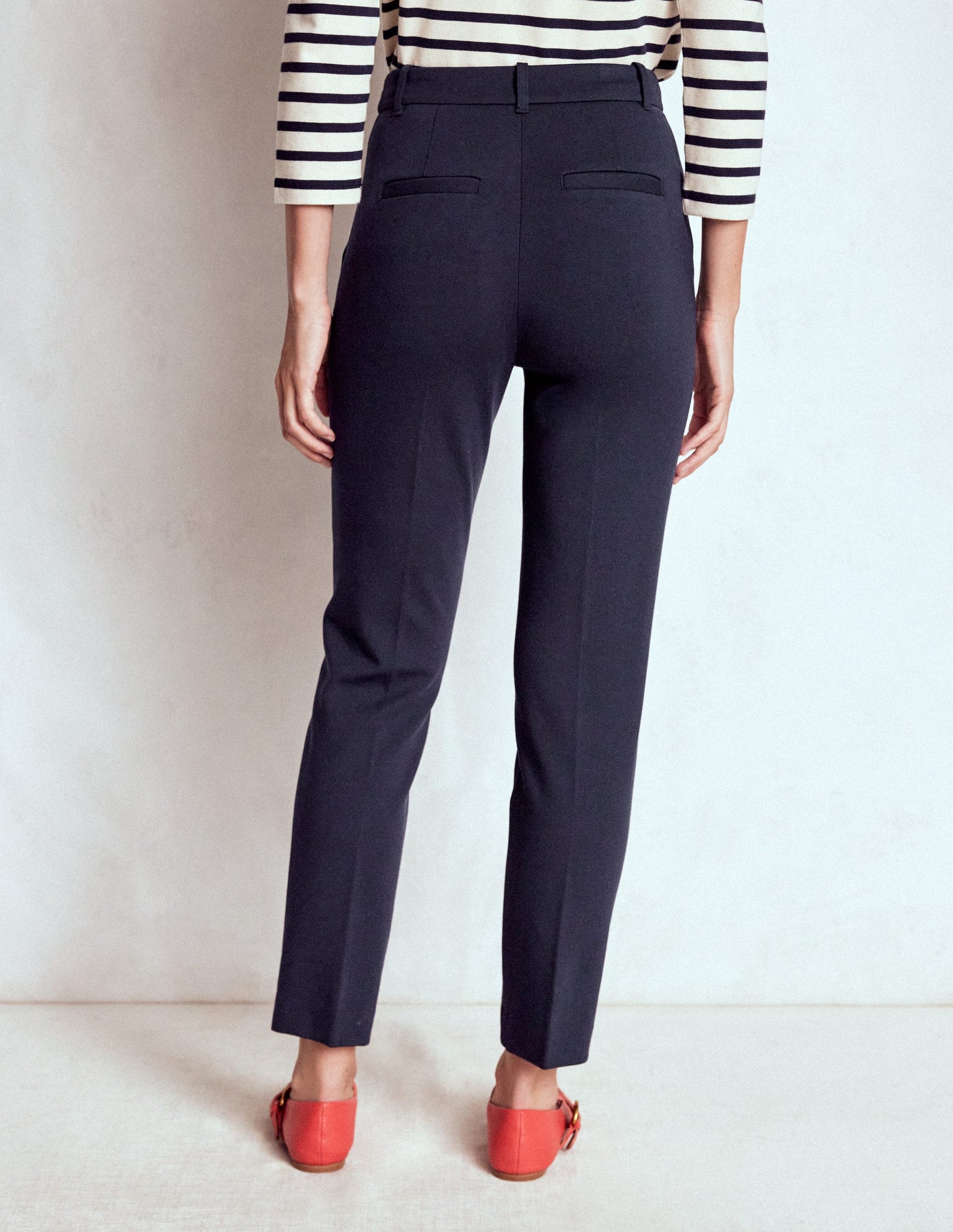 Highgate Ponte-Hose-Aqua Marine Marl
