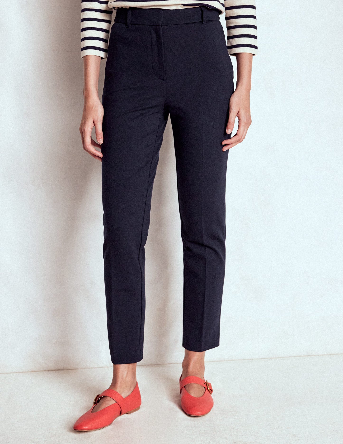 Highgate Ponte-Hose-Aqua Marine Marl