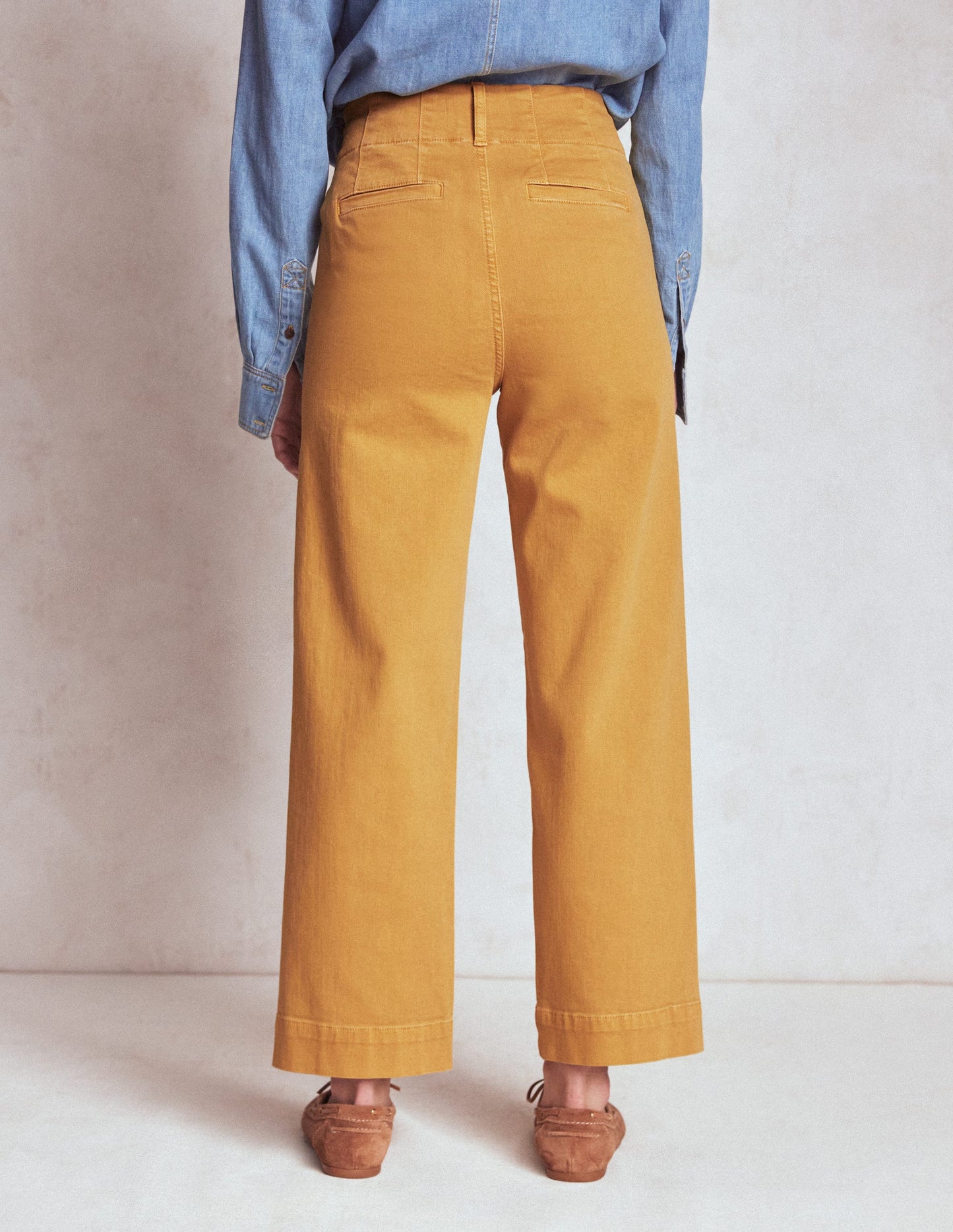Primrose Hose mit aufgesetzten Taschen-Goldenes Roggenfeld