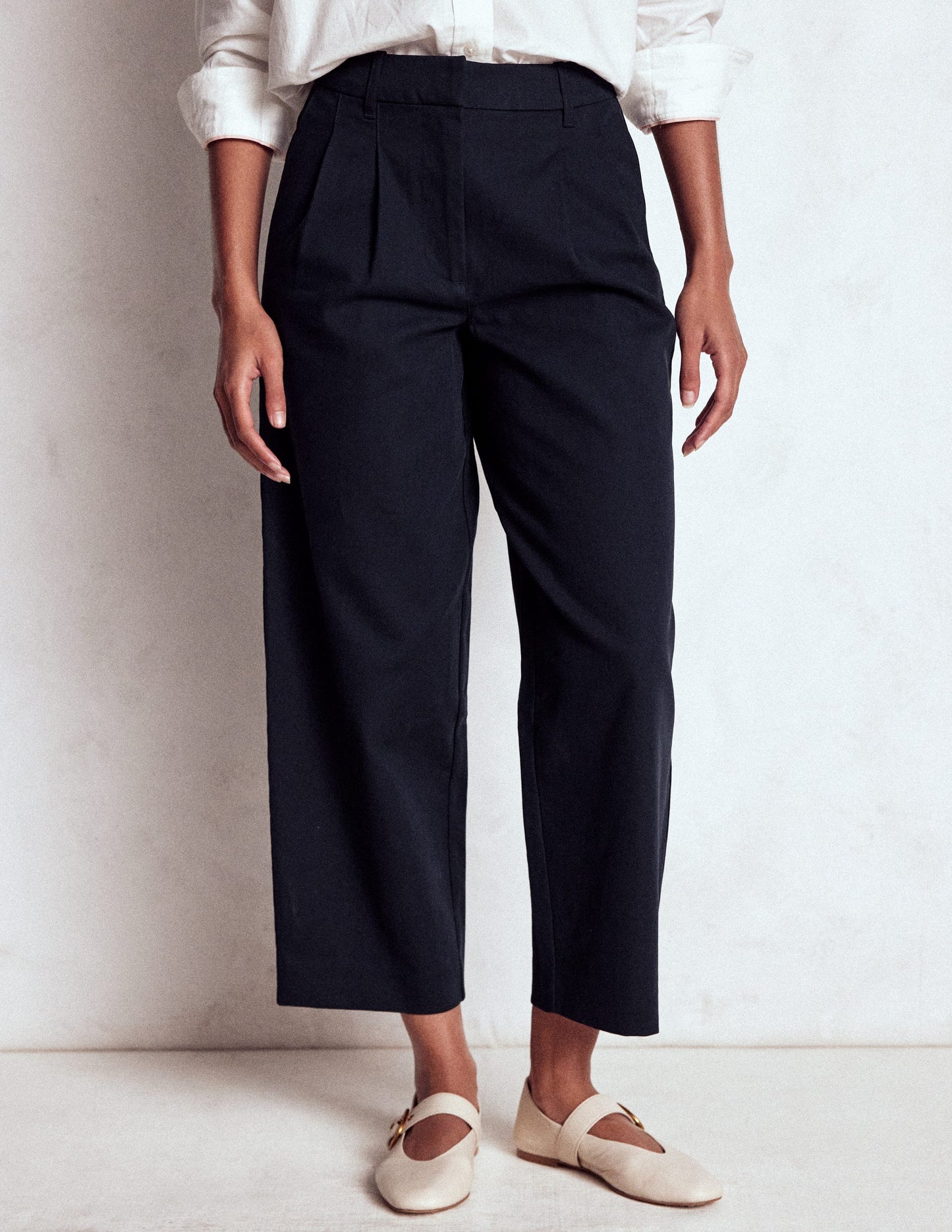 Bloomsbury Baumwollhose-Marineblau