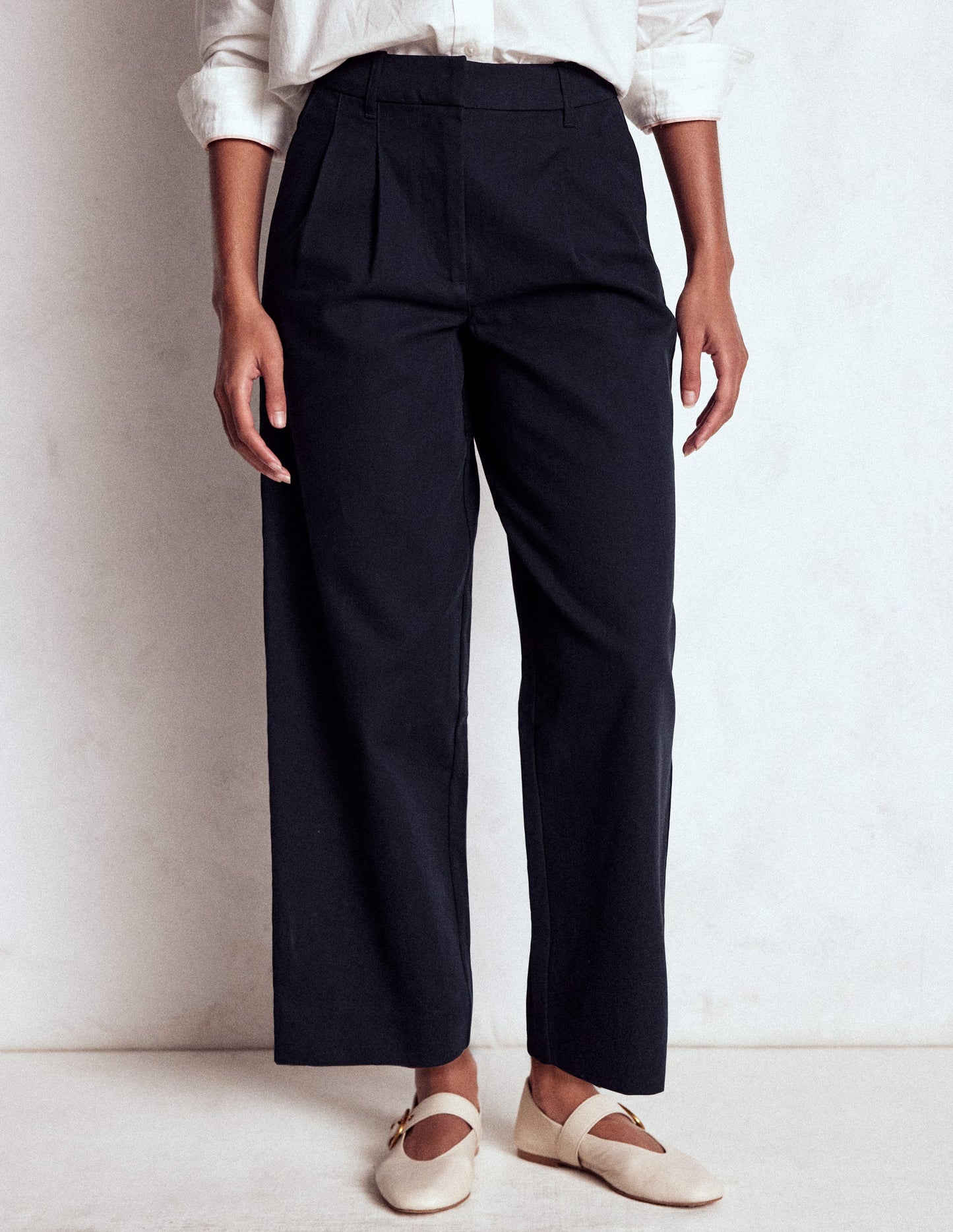 Bloomsbury Baumwollhose-Marineblau
