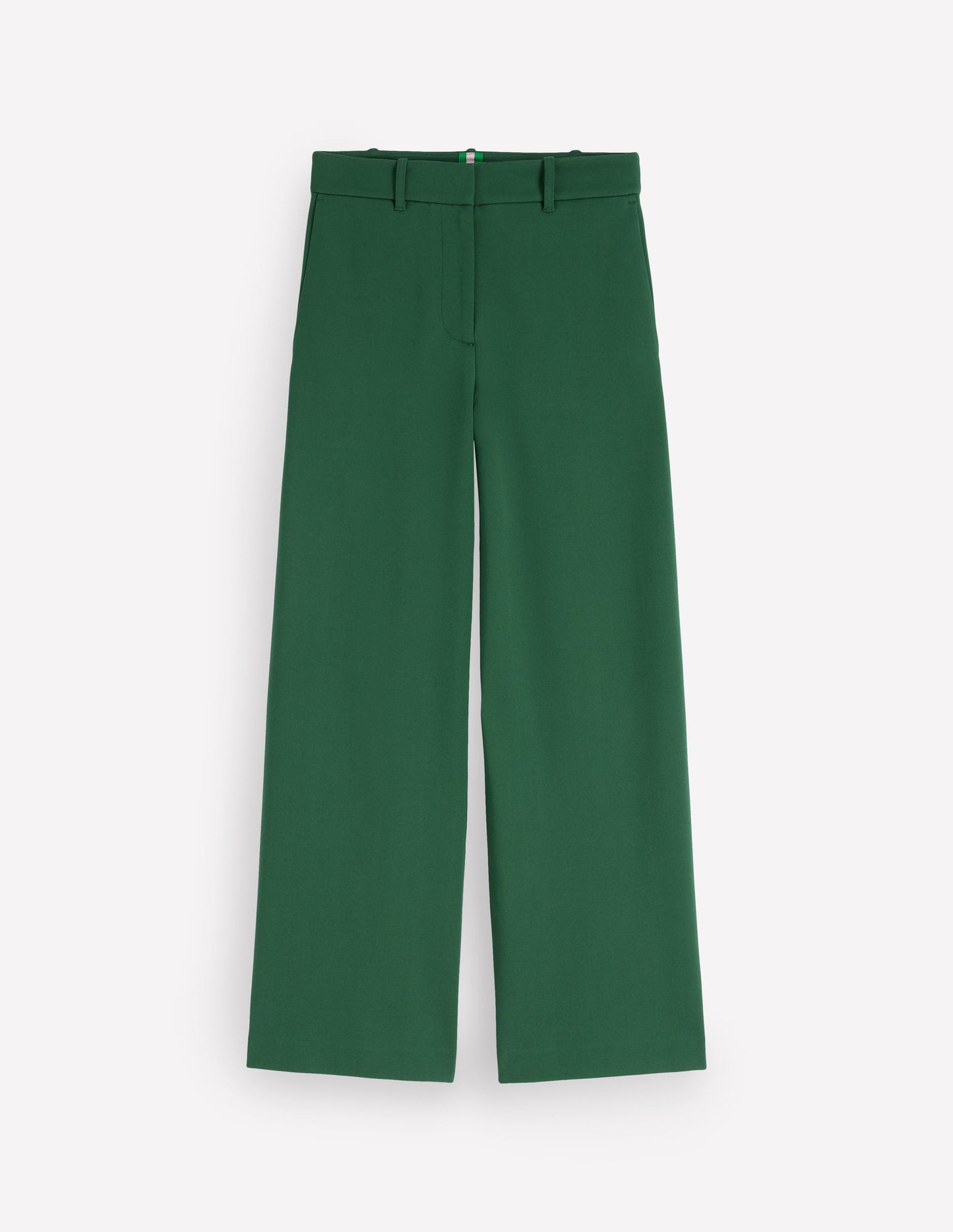 Belgravia Verkürzte Ponte-Hose-Jagdgrün