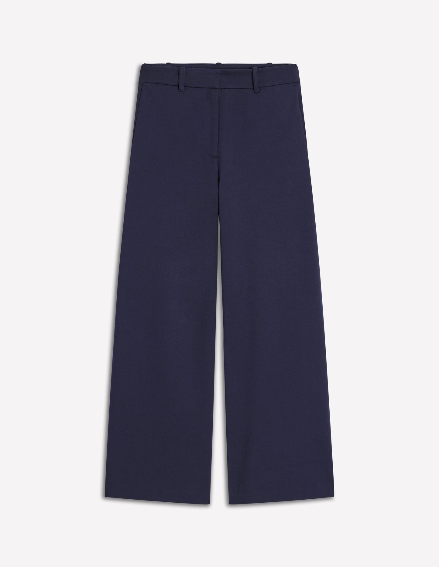 Belgravia Verkürzte Ponte-Hose-Marineblau
