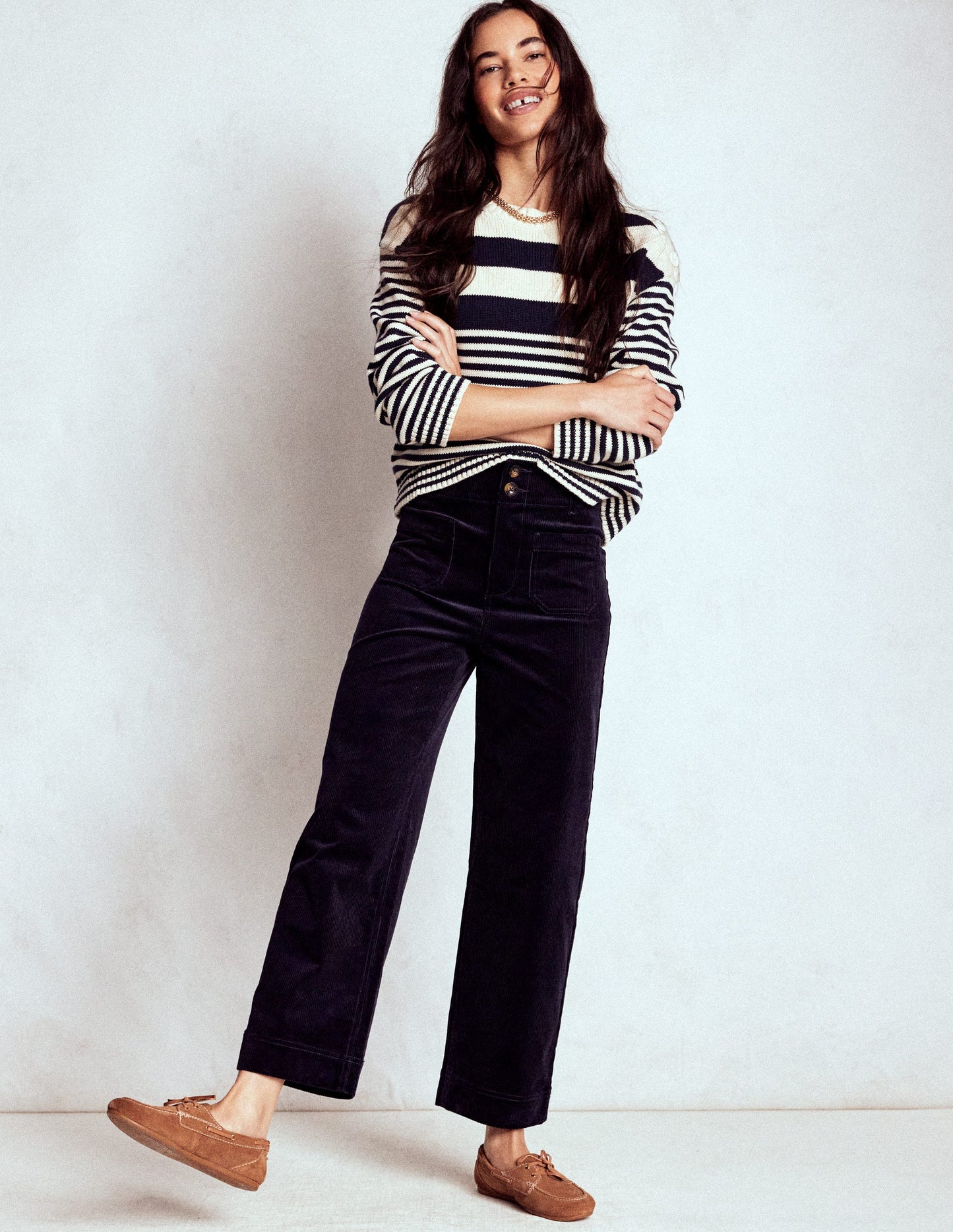 Primrose Cordhose-Marineblau