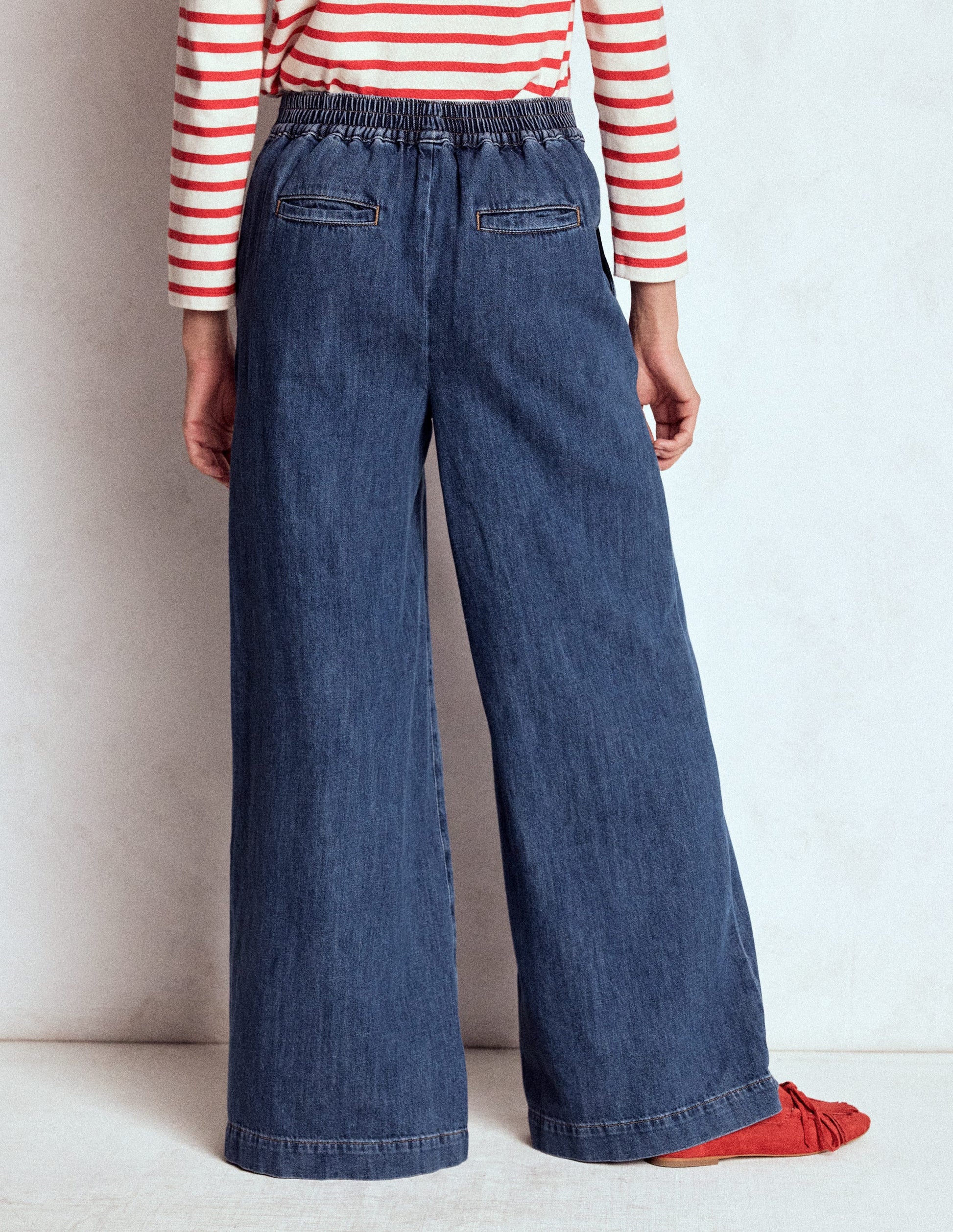 Jeans zum Hineinschlüpfen-MITTLERE WASCHUNG-3