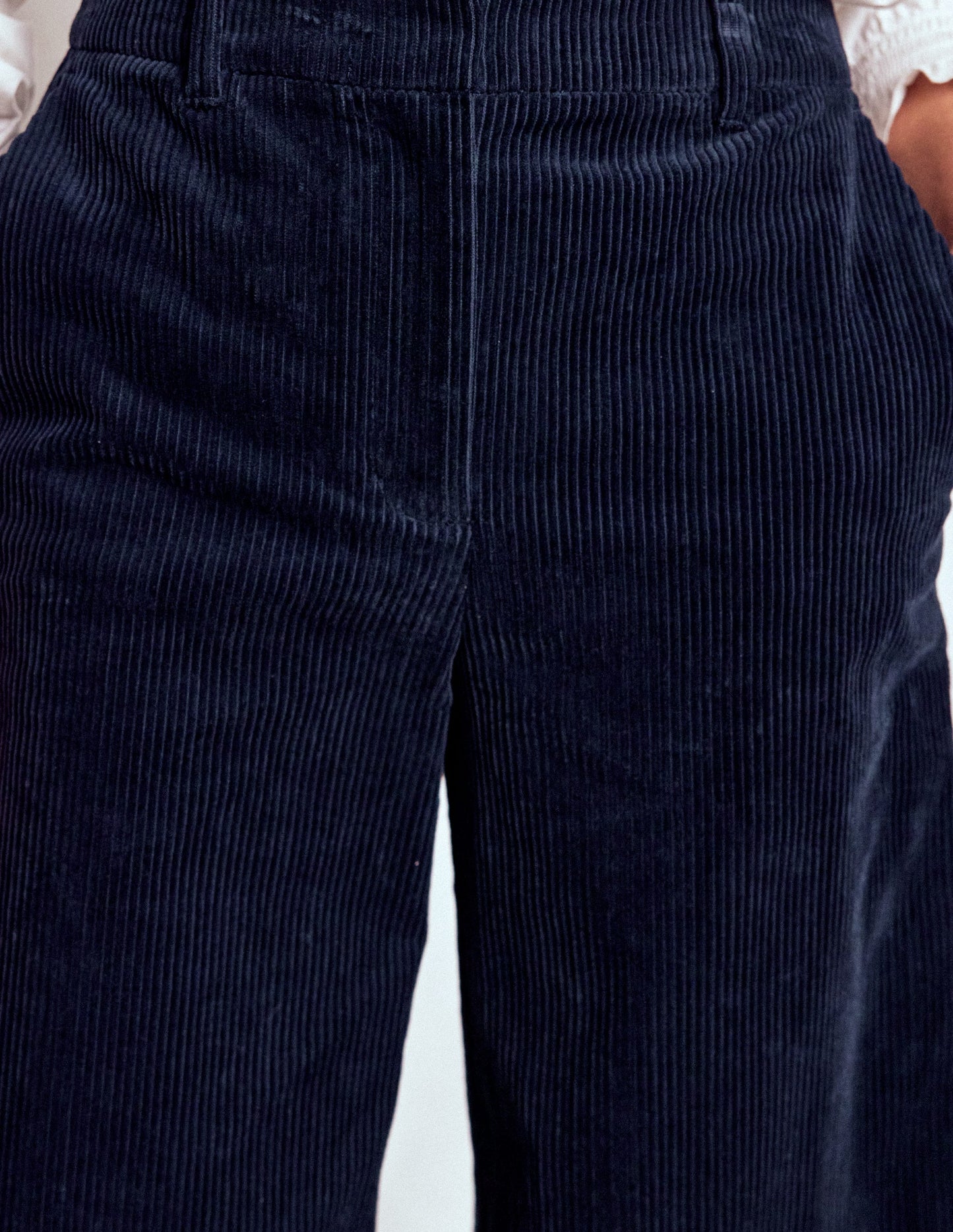Belgravia Cord Trousers-Navy