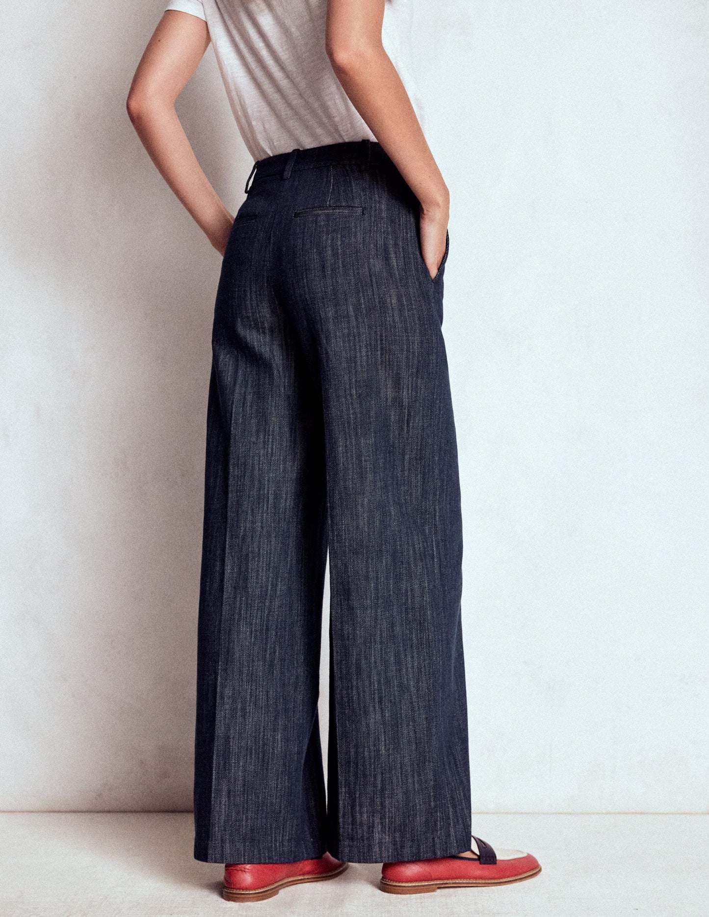 Belgravia Twillhose-Marineblau Indigo
