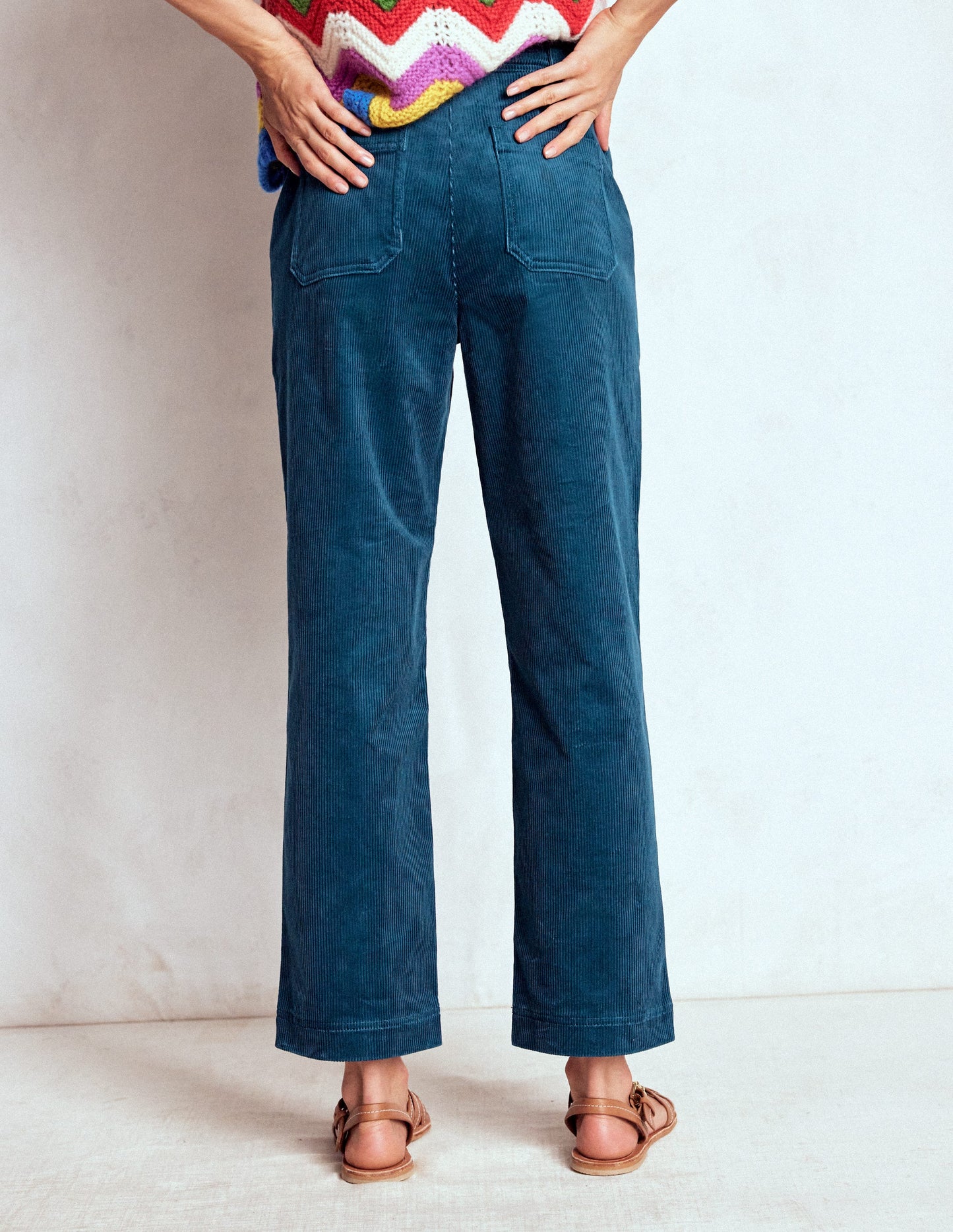 Pimlico Cordhose-Indigoblau