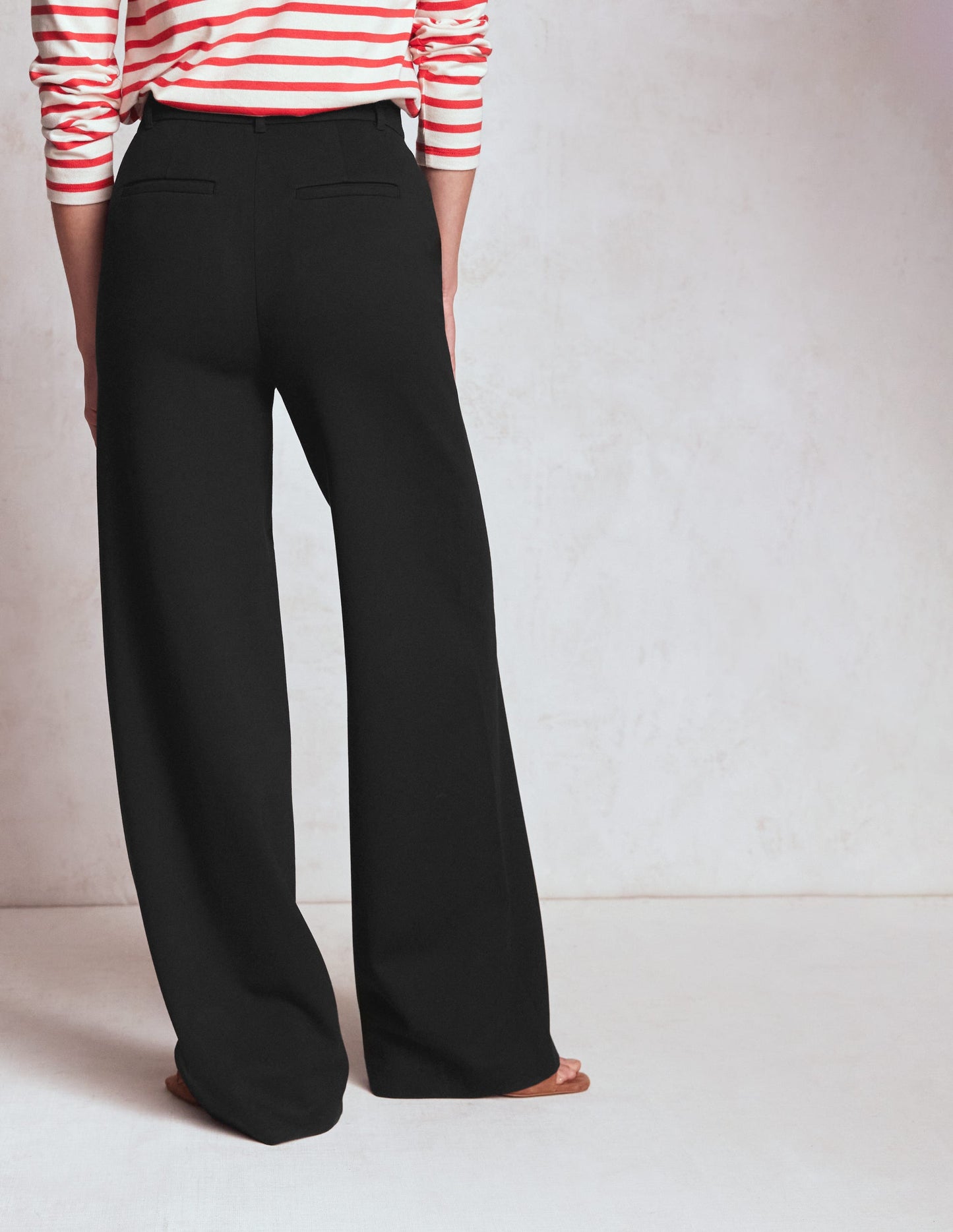 Belgravia Ponte-Hose-Schwarz