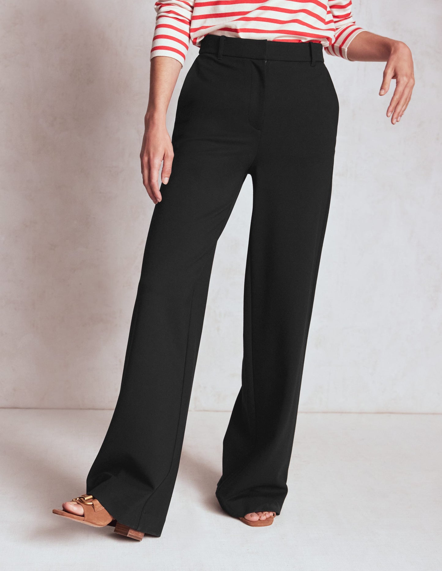 Belgravia Ponte-Hose-Schwarz