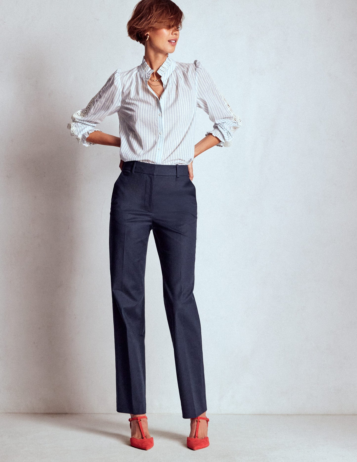 Canonbury Lange Hose-Marineblau