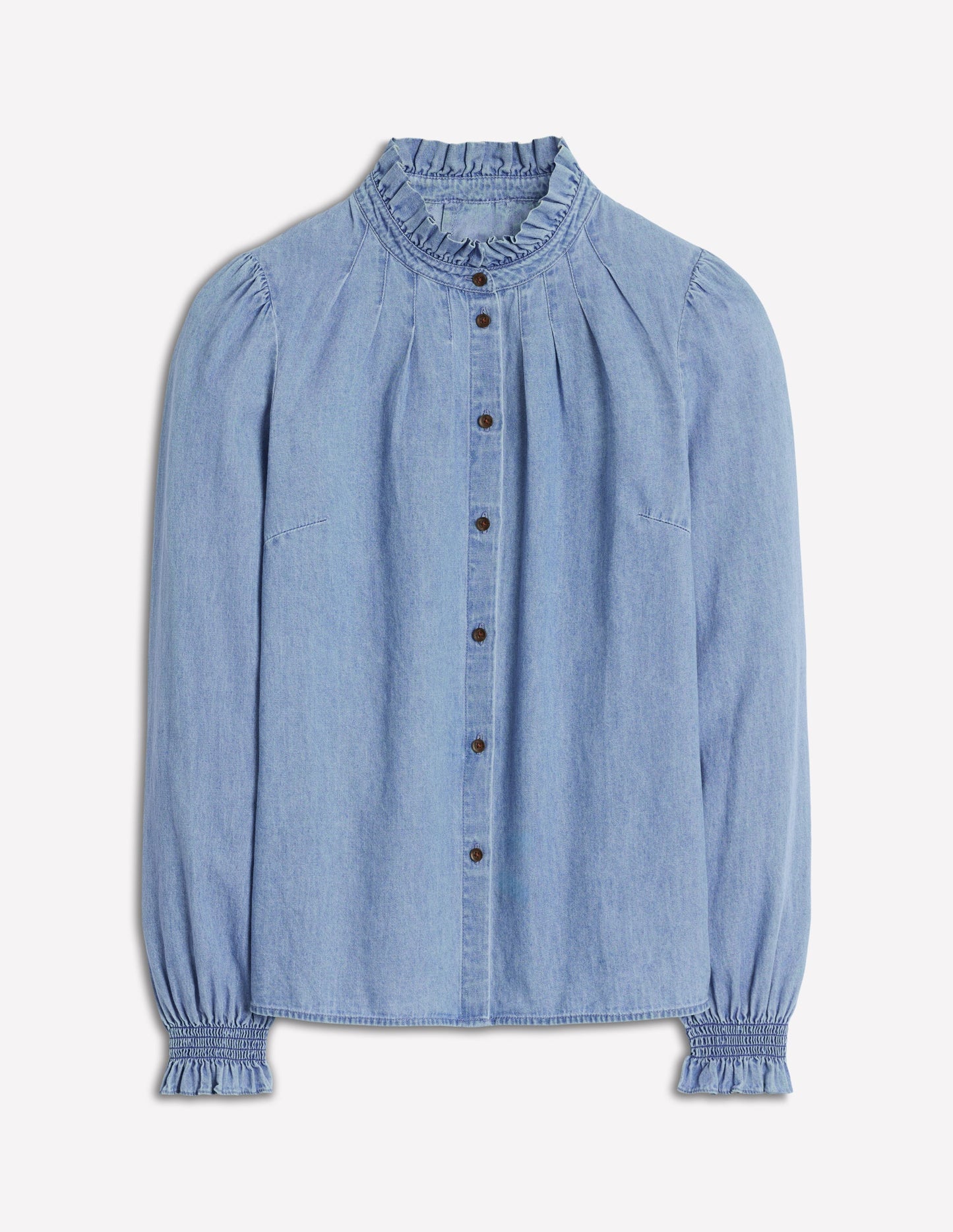 Lorna Denim-Oberteil-Hell Authentisch