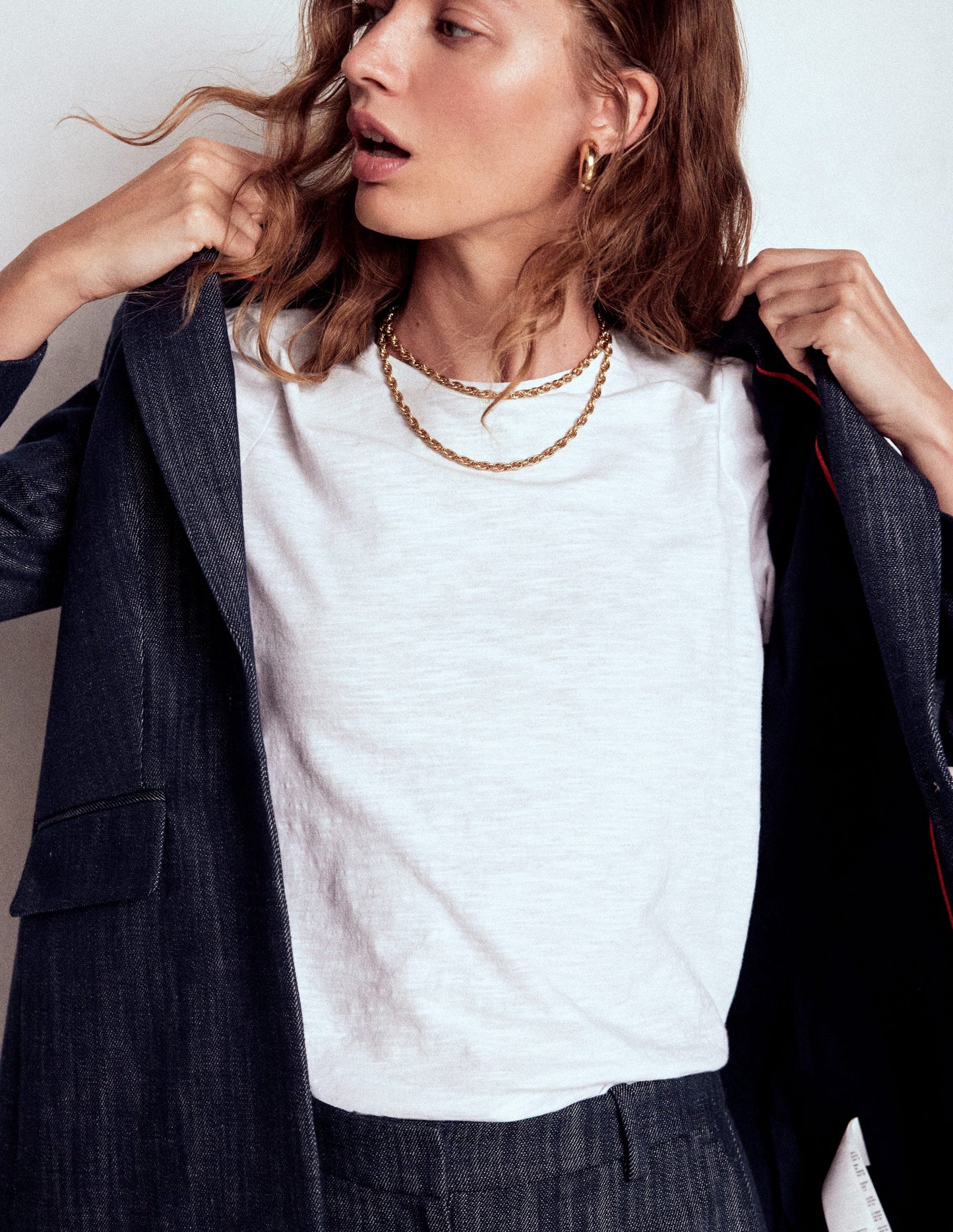 Woodbridge Twill-Blazer-Indigo