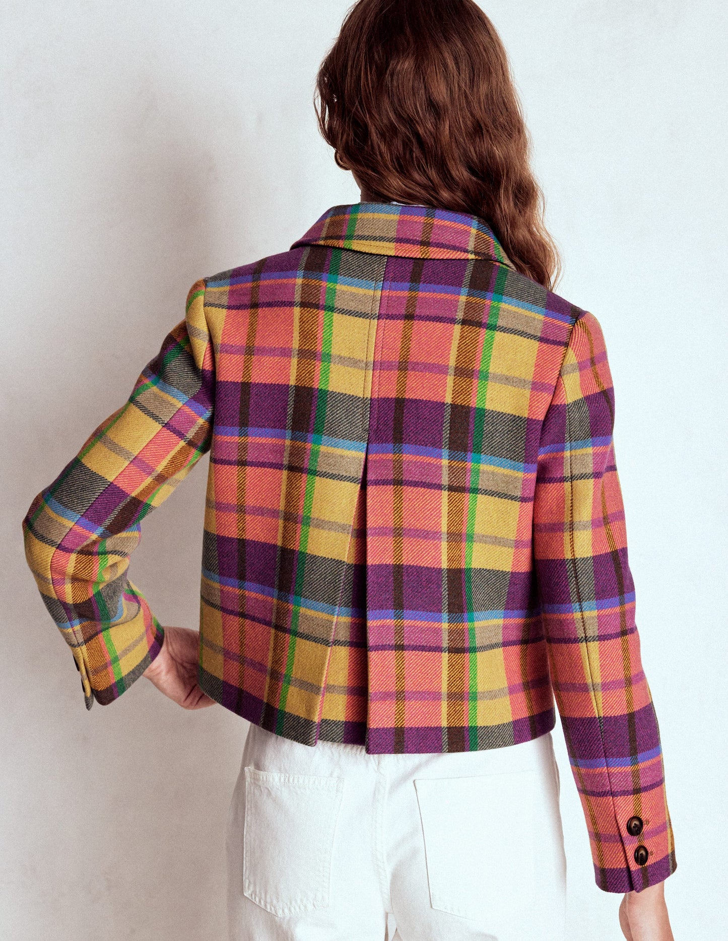 Knightsbridge Wolljacke-Bunt Karomuster