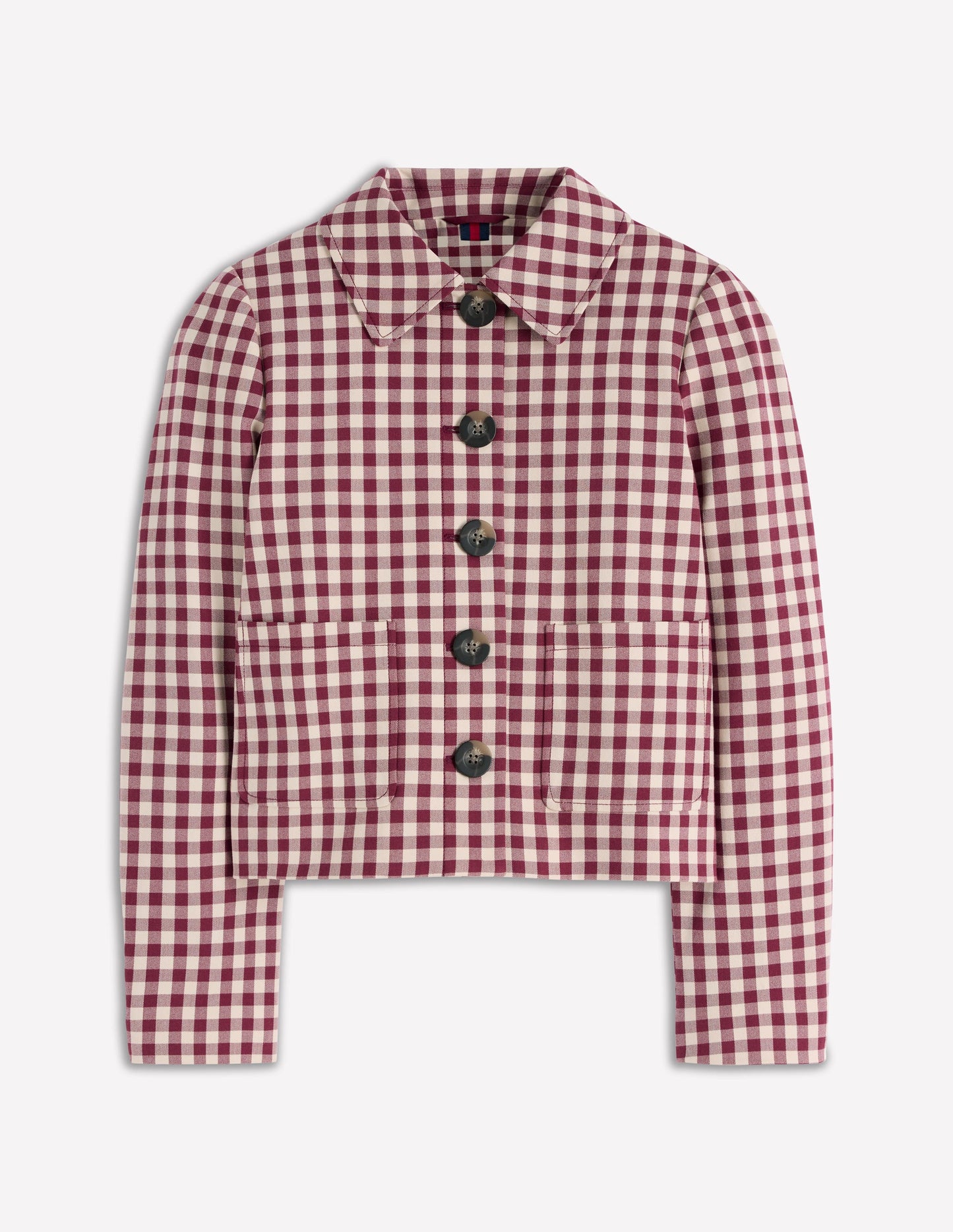 Knightsbridge Jacke Vichykaro-Kastanie Vichykaro