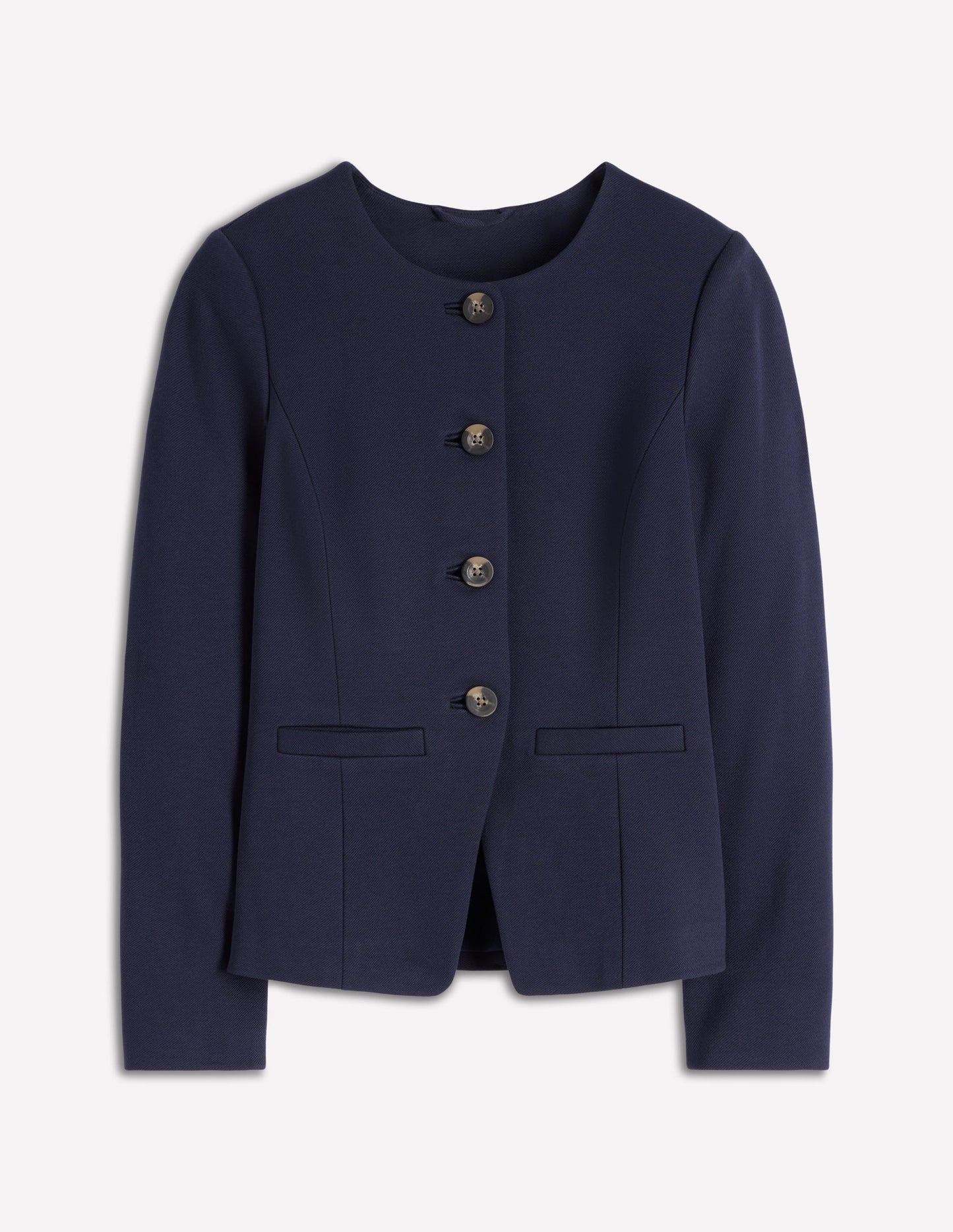 Hampstead Blazer aus Ponte-Twill-Marineblau