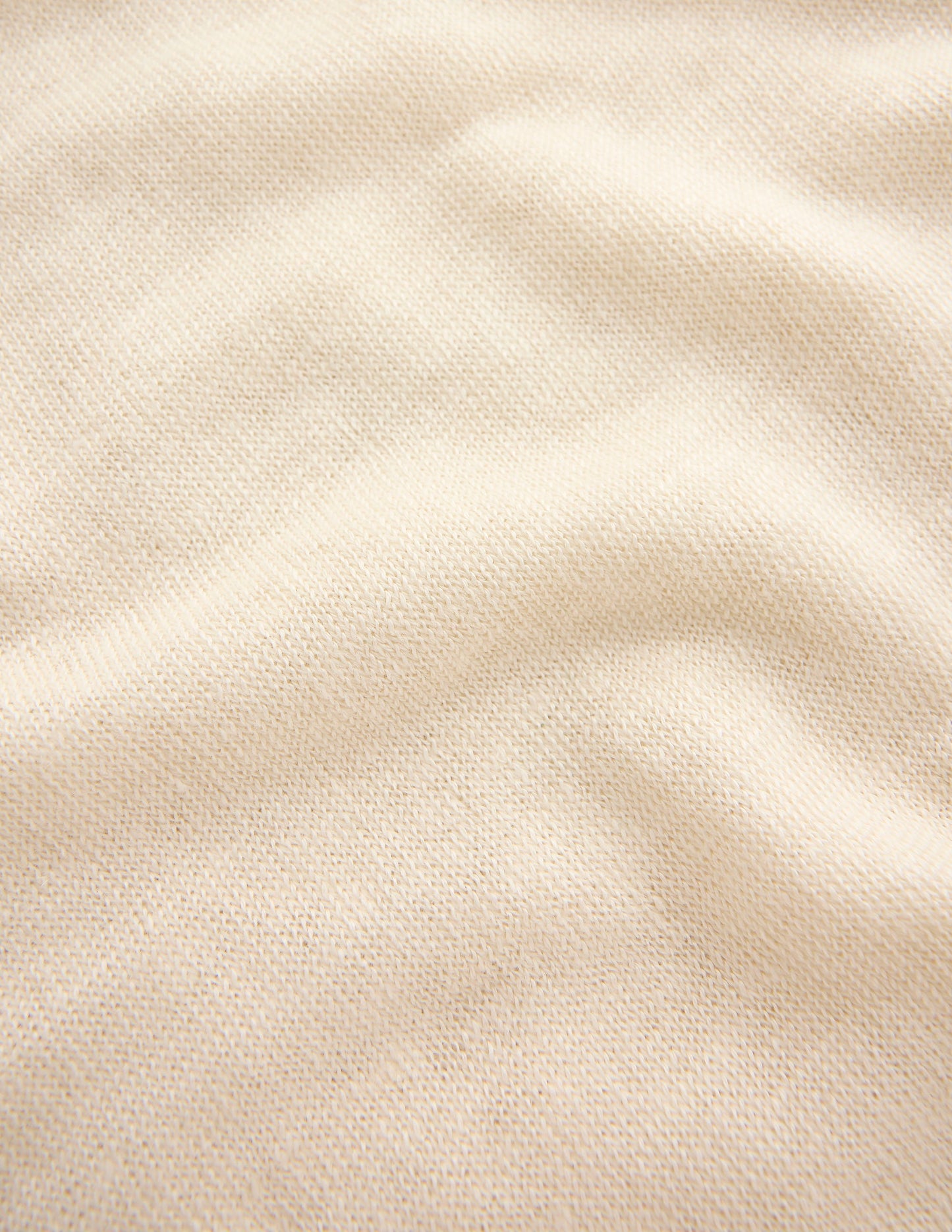 Liv T-Shirt aus Leinen mit U-Boot-Ausschnitt-Warmes Naturweiß