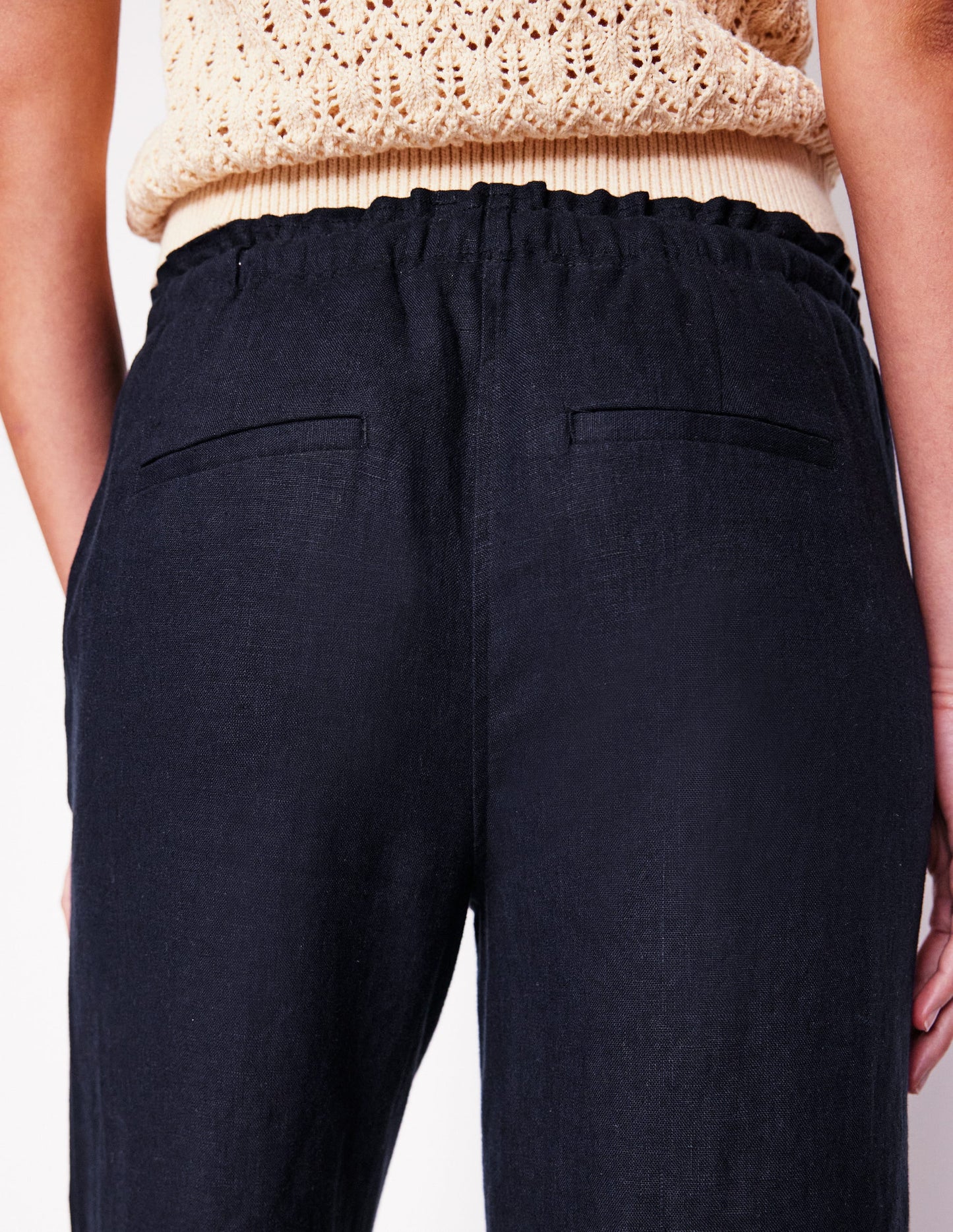 Islington Leinenhose-Marineblaue