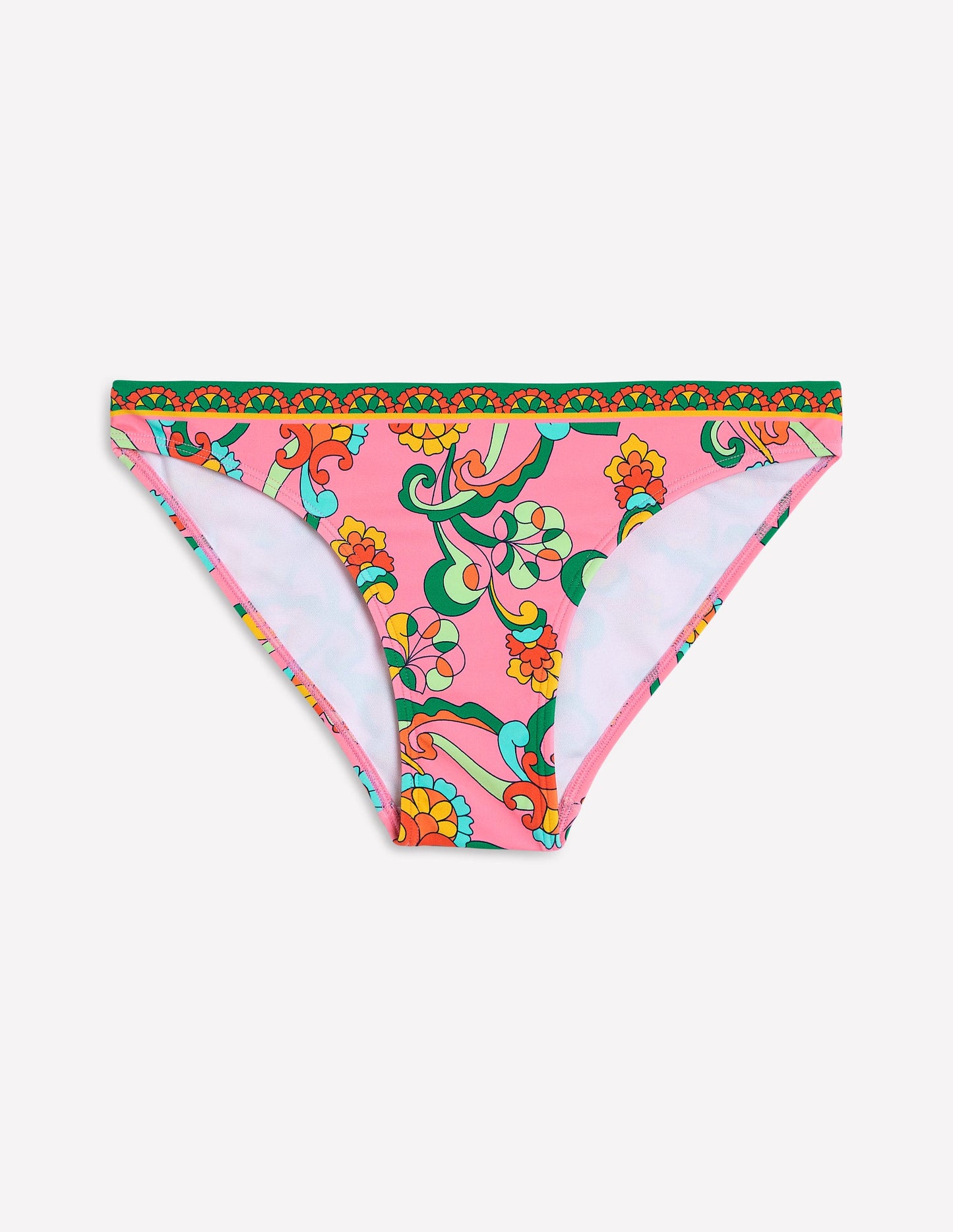 Klassische Bikinihose-Rosa,